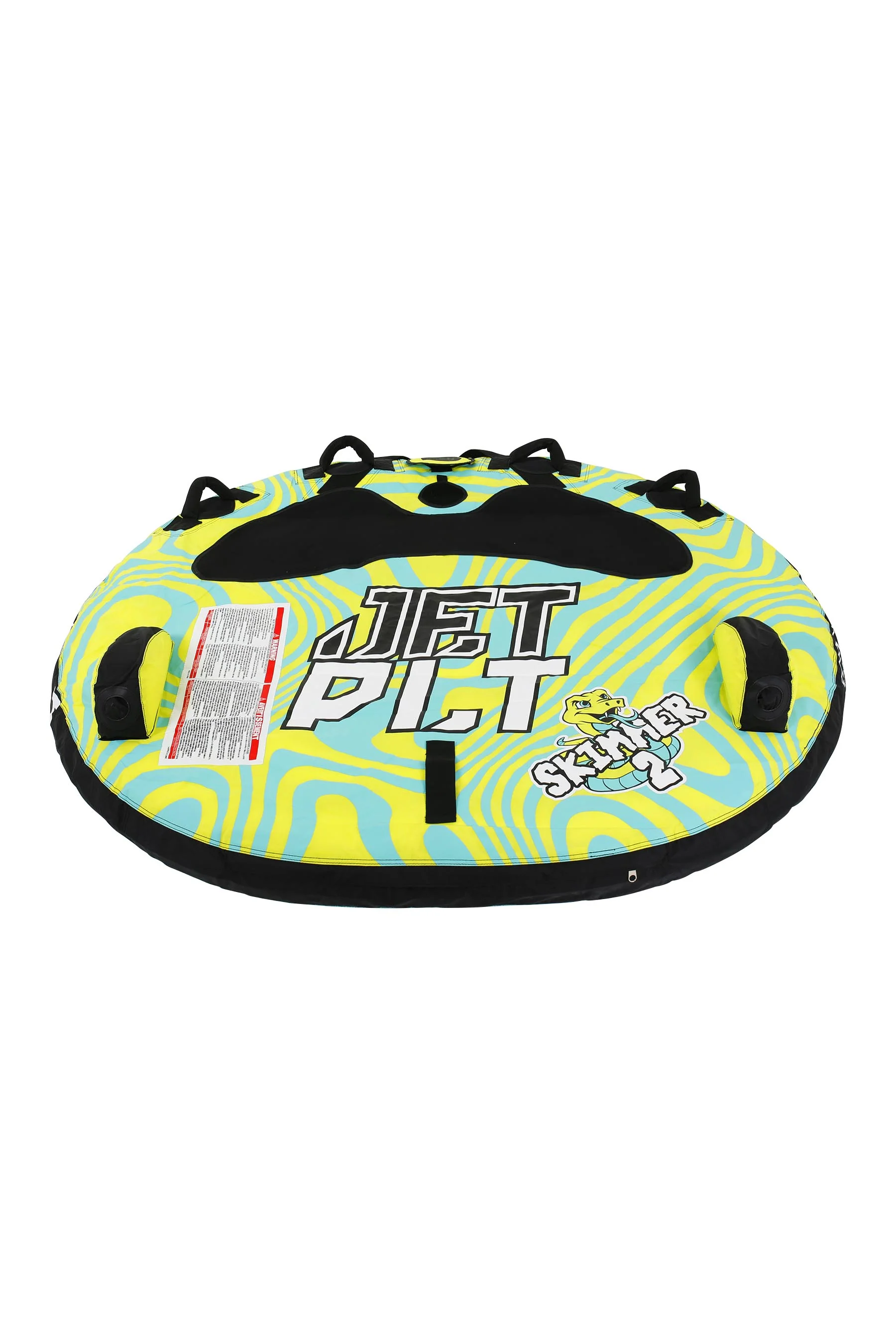 Jetpilot Skimmer 2 Person Towable Tube - Green/Teal - Image 5