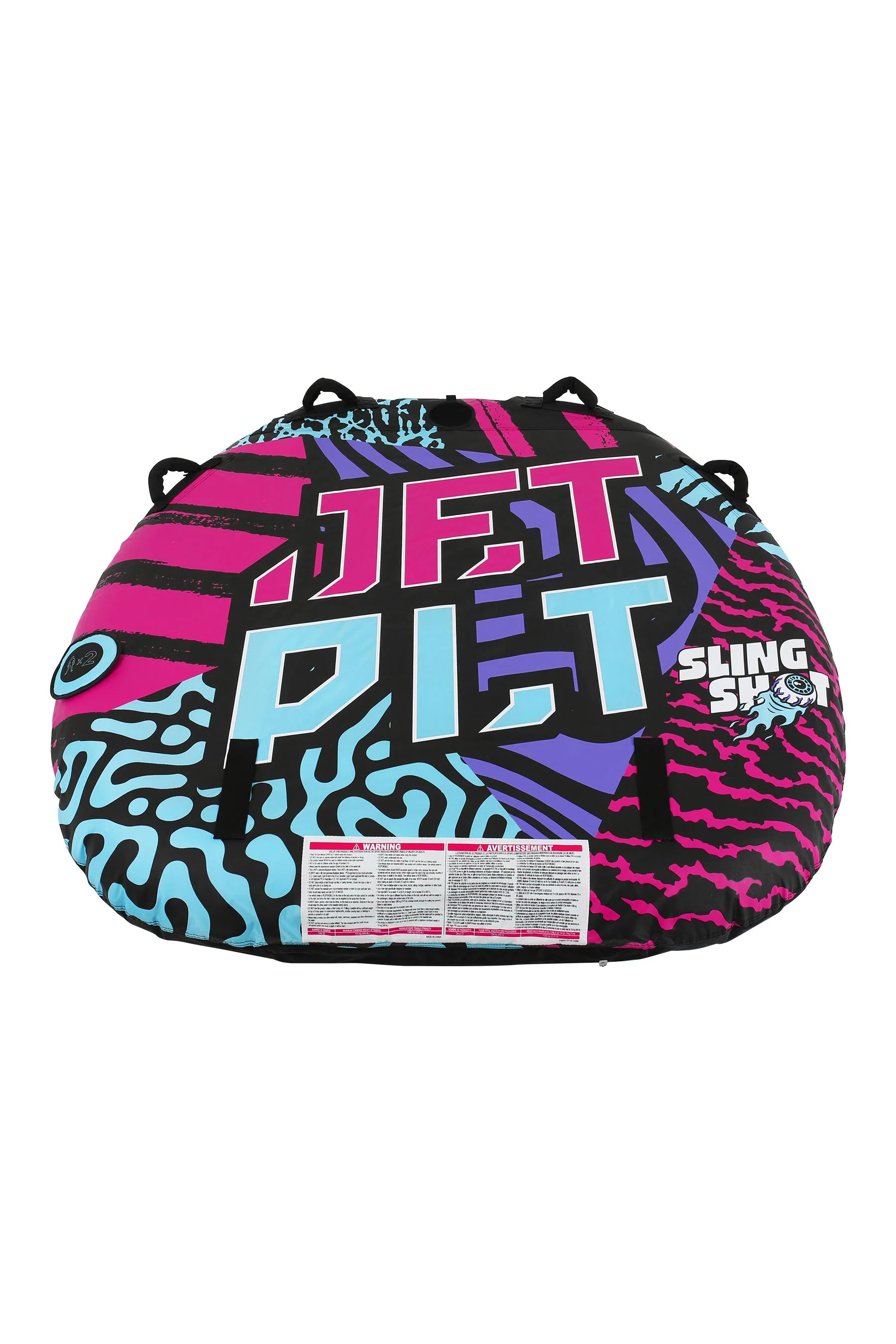 Jetpilot Slingshot Towable Tube - Pink/Blue - Image 3