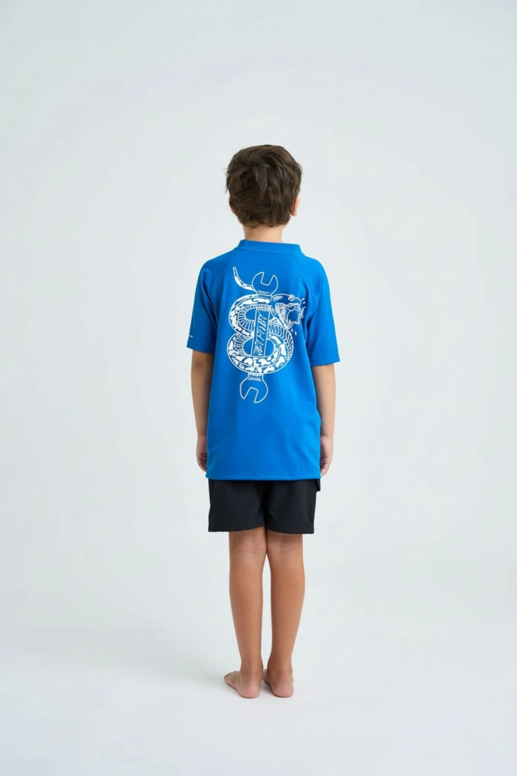 Jetpilot Snakebite Kids Tee - Blue - Image 2