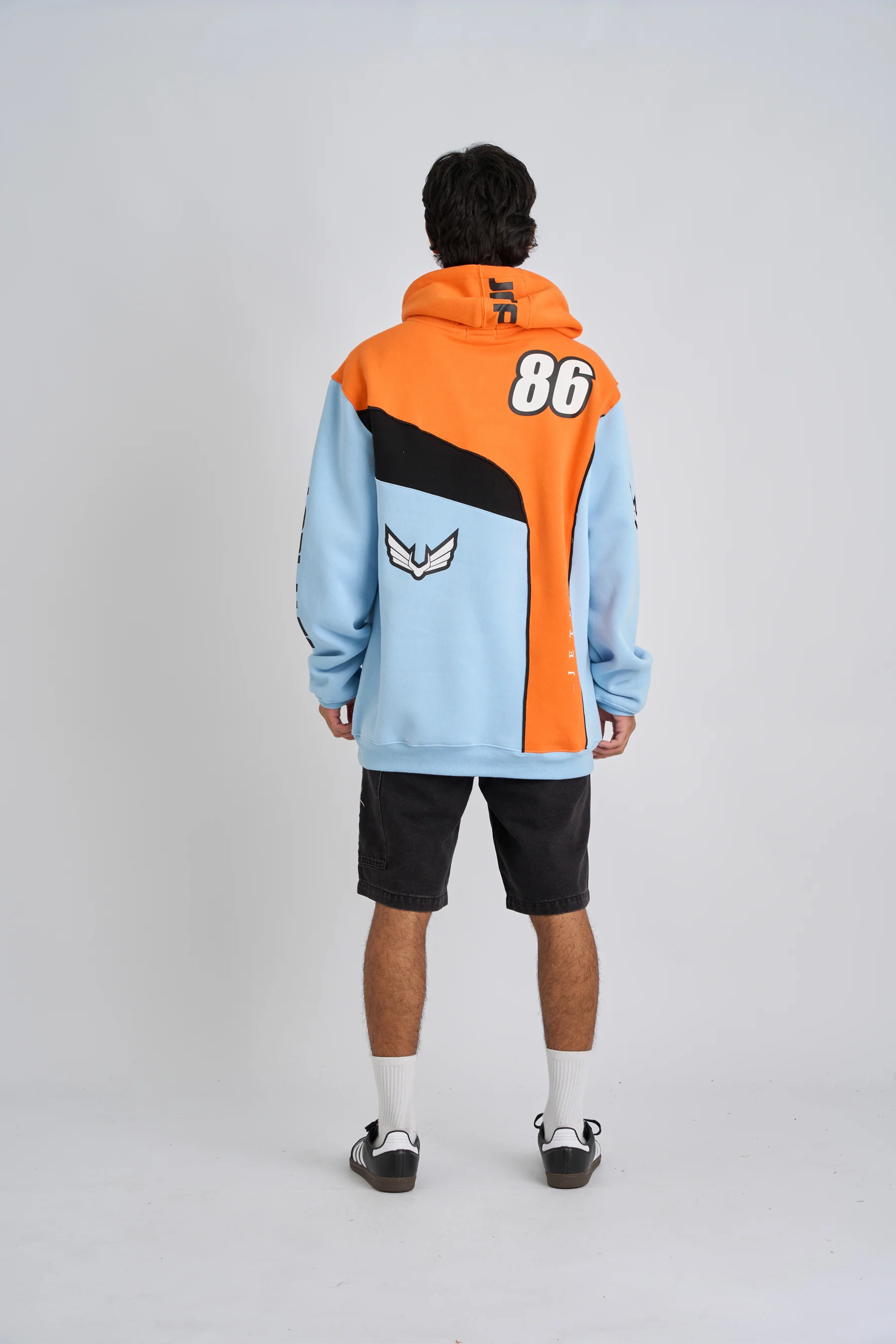 Jetpilot Squadron Pullover Hoodie - Blue - Image 6