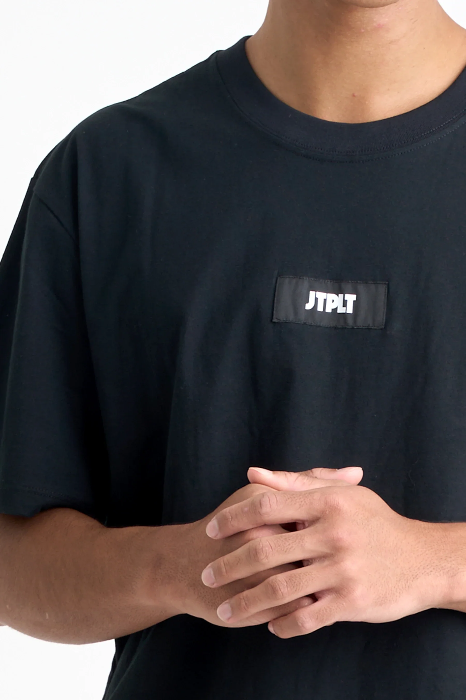 JTPLT Staple Tee - Black - Image 5
