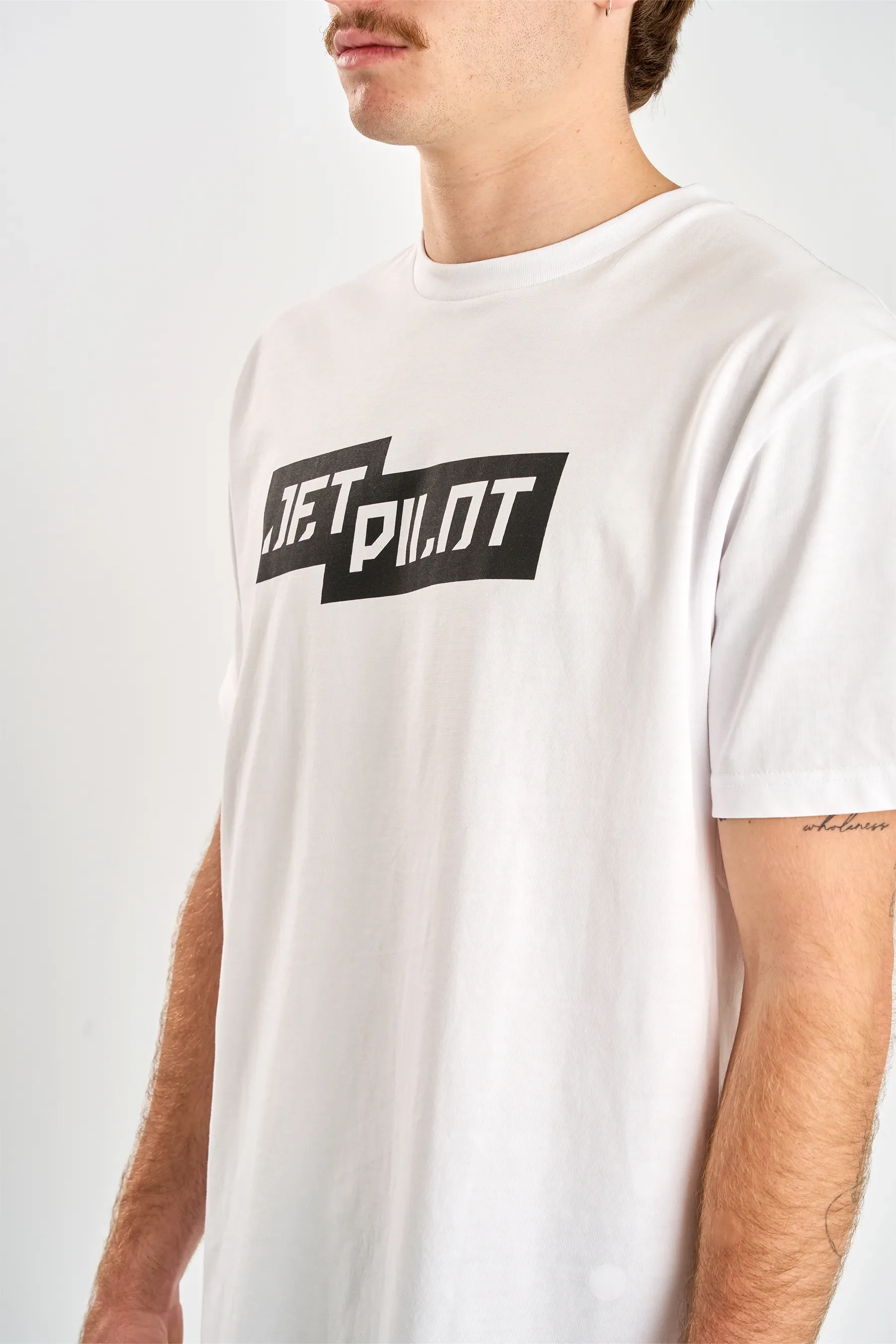 Jetpilot Staple Tee - White - Image 5