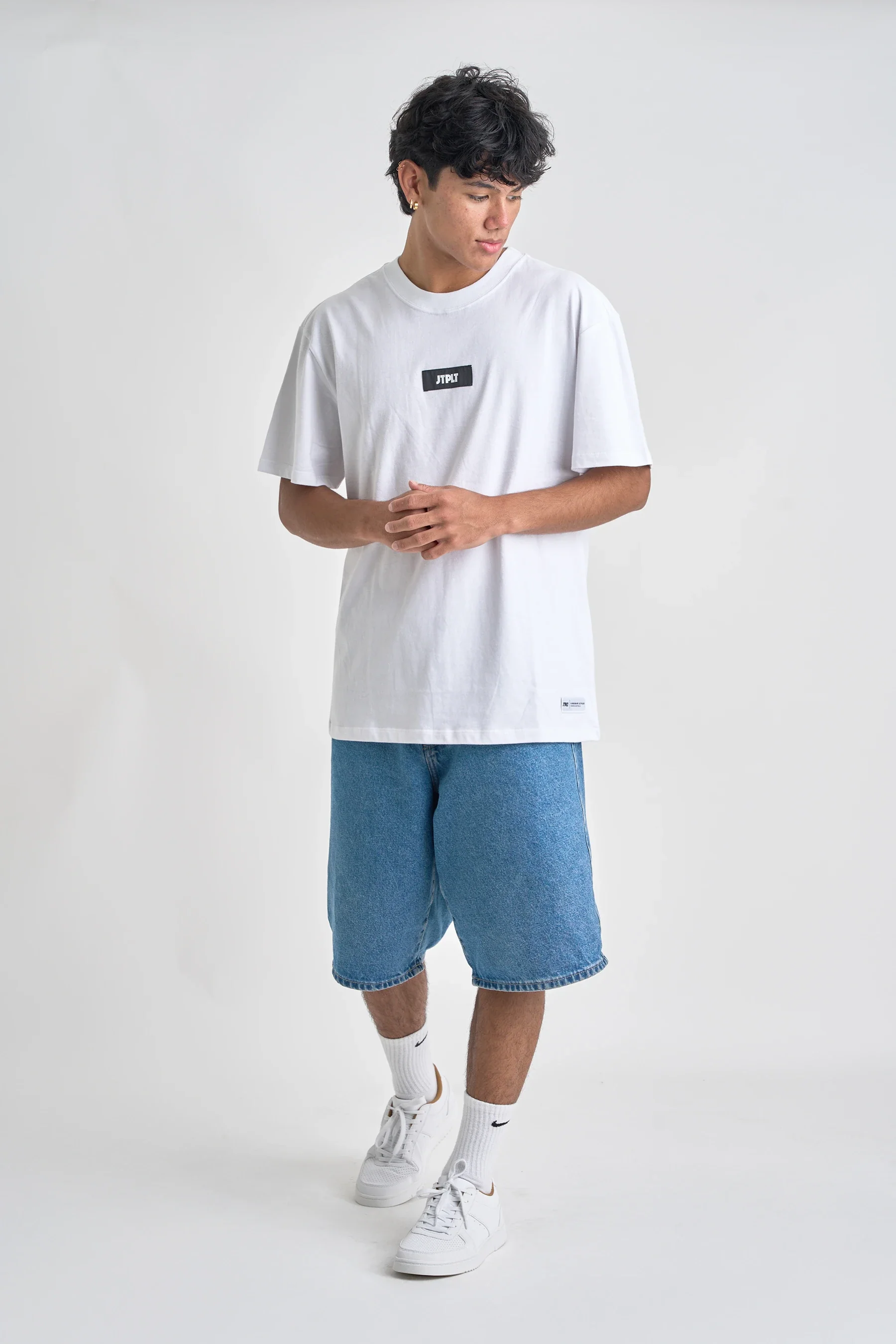 JTPLT Staple Tee - White - Image 2