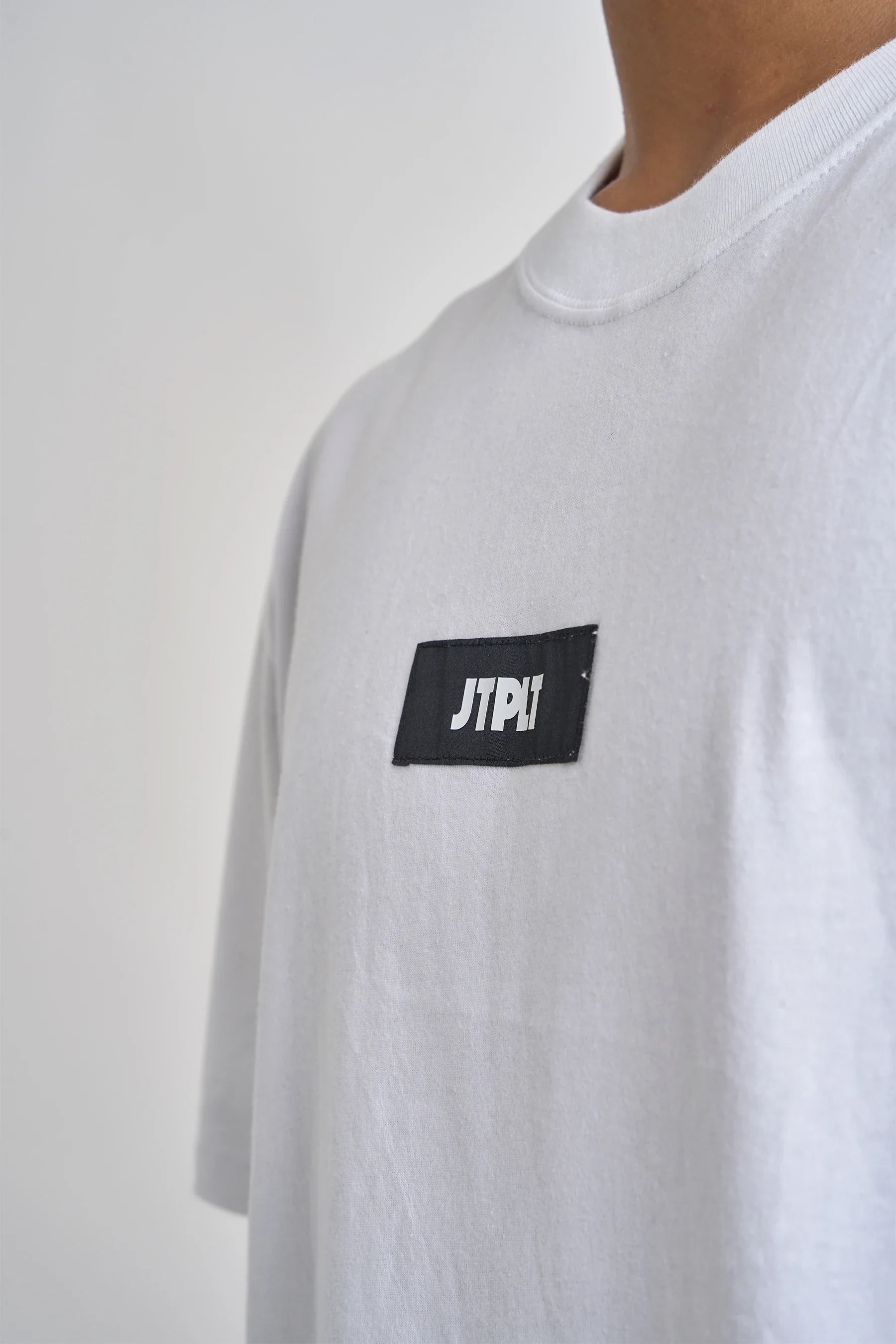 JTPLT Staple Tee - White - Image 5