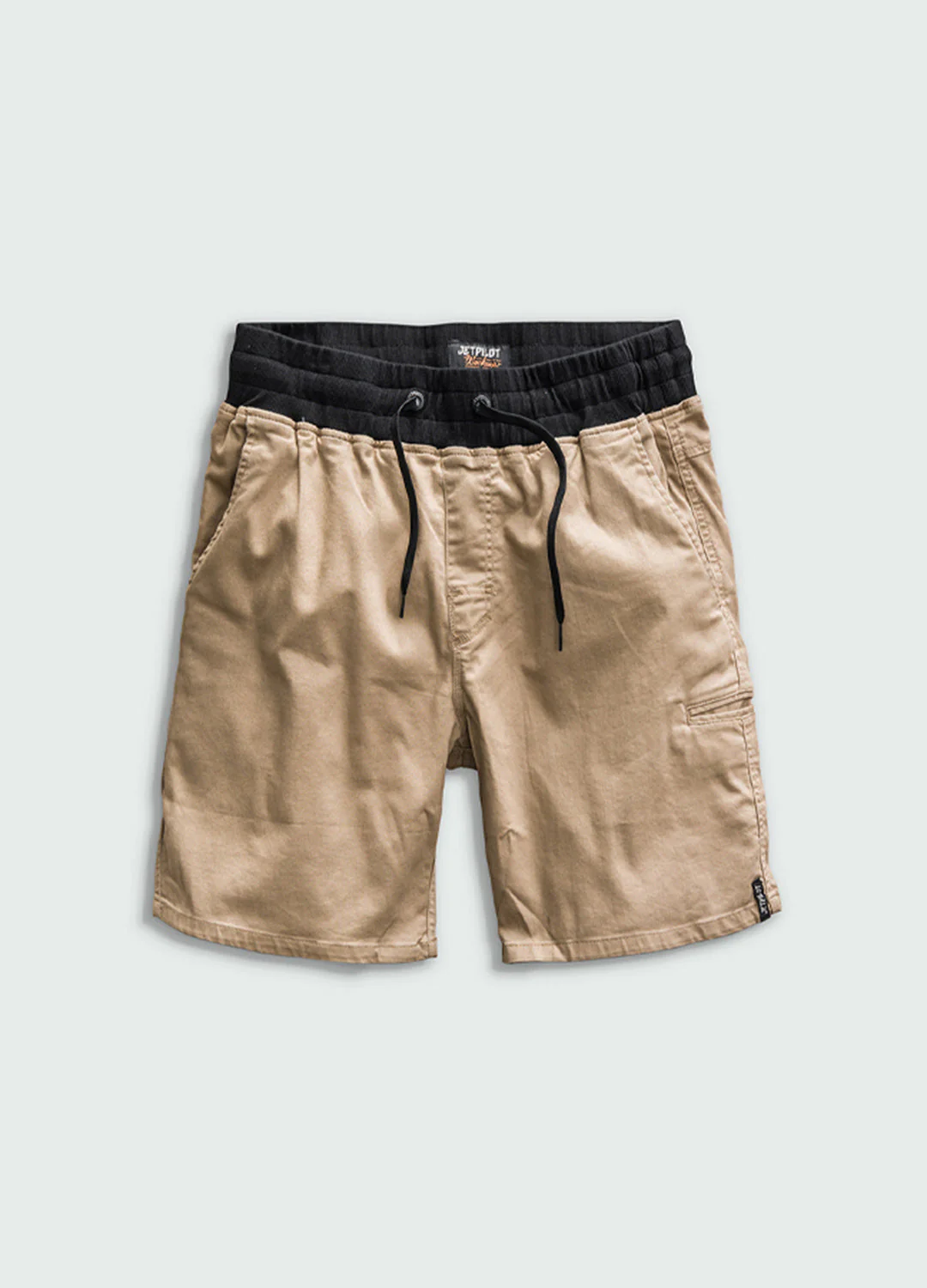 Jetpilot Stretched Out Mens Walkshort - Khaki - Image 5