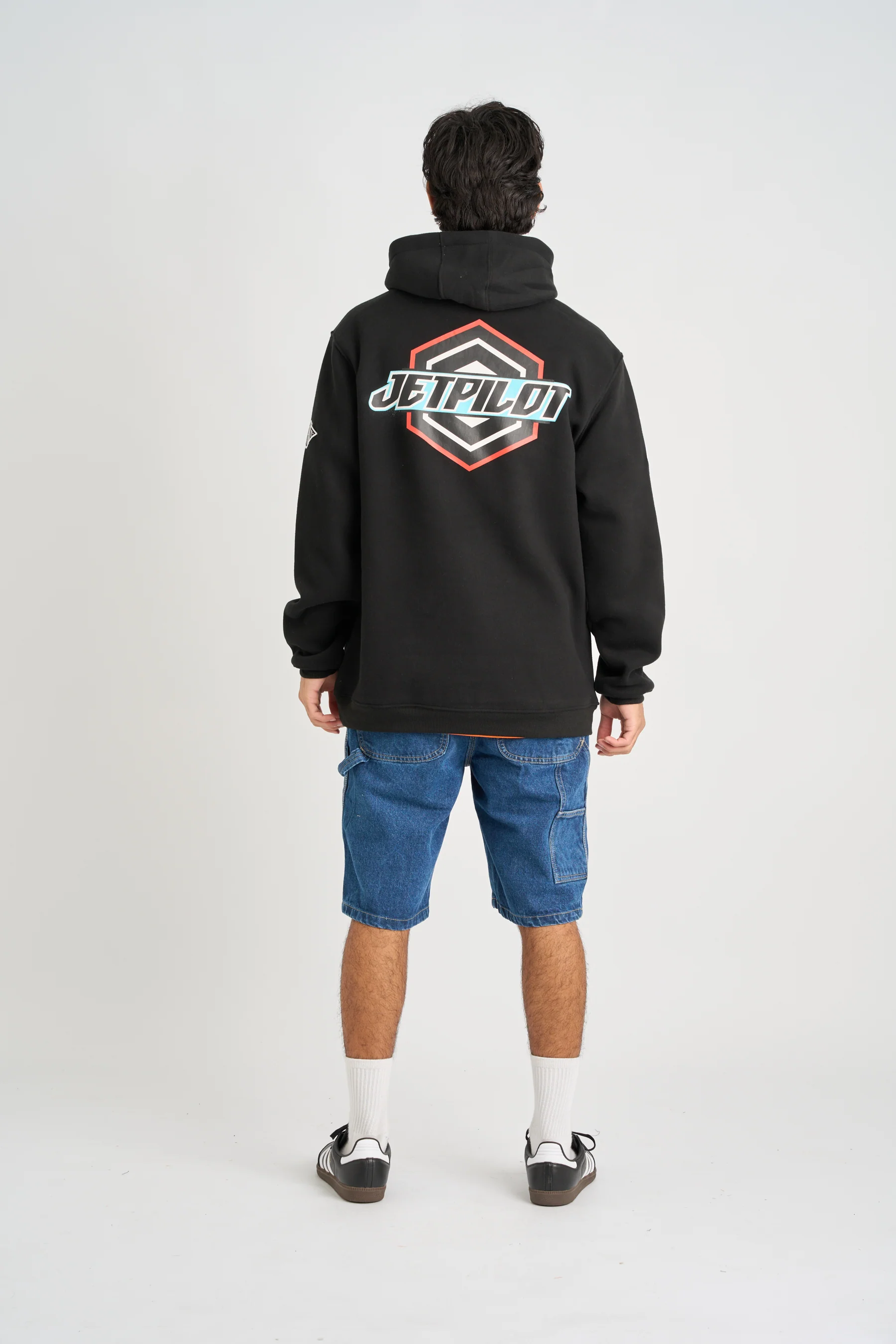 Jetpilot Striker Pullover Hoodie - Black - Image 7