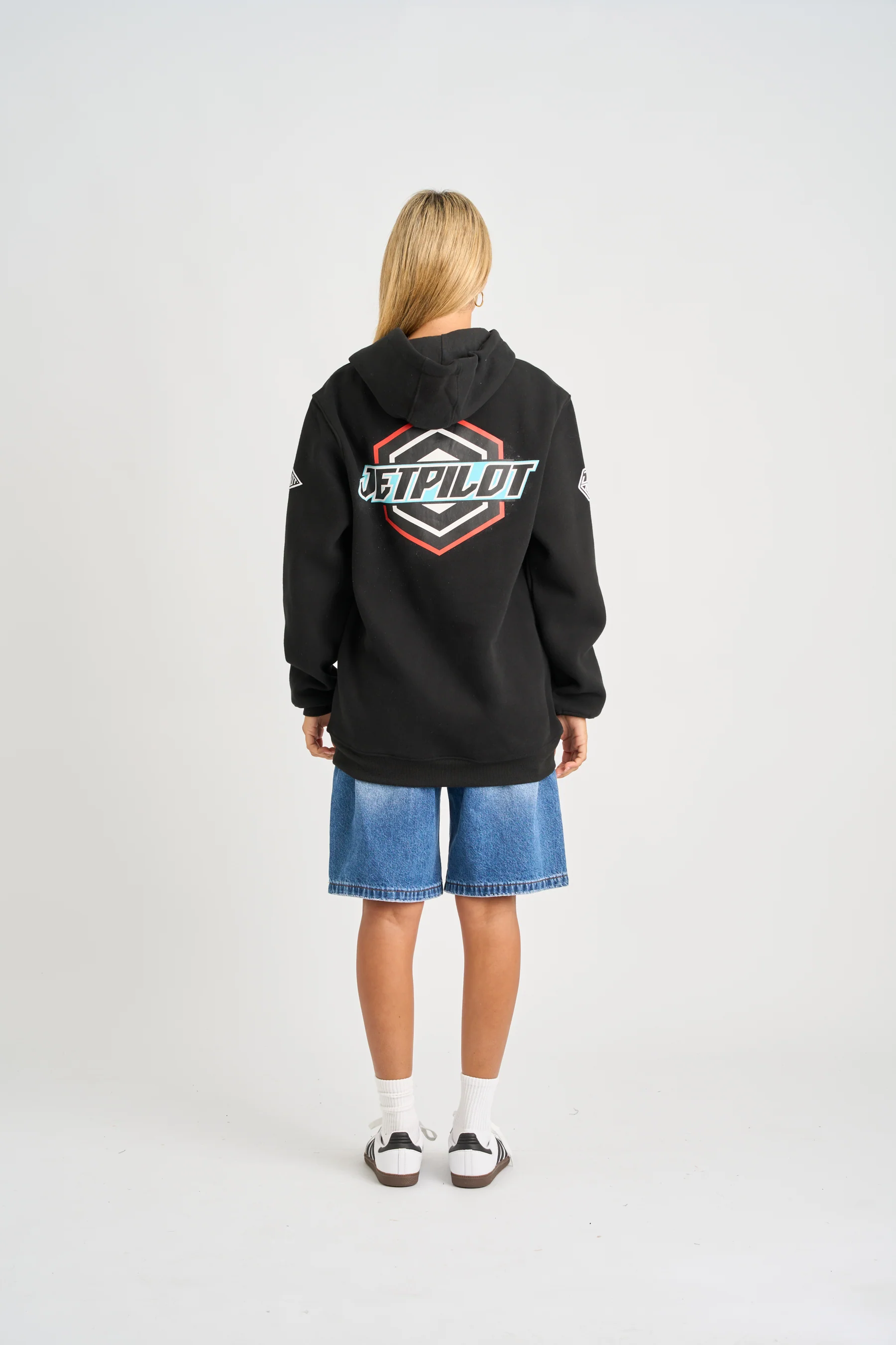 Jetpilot Striker Pullover Hoodie - Black - Image 9