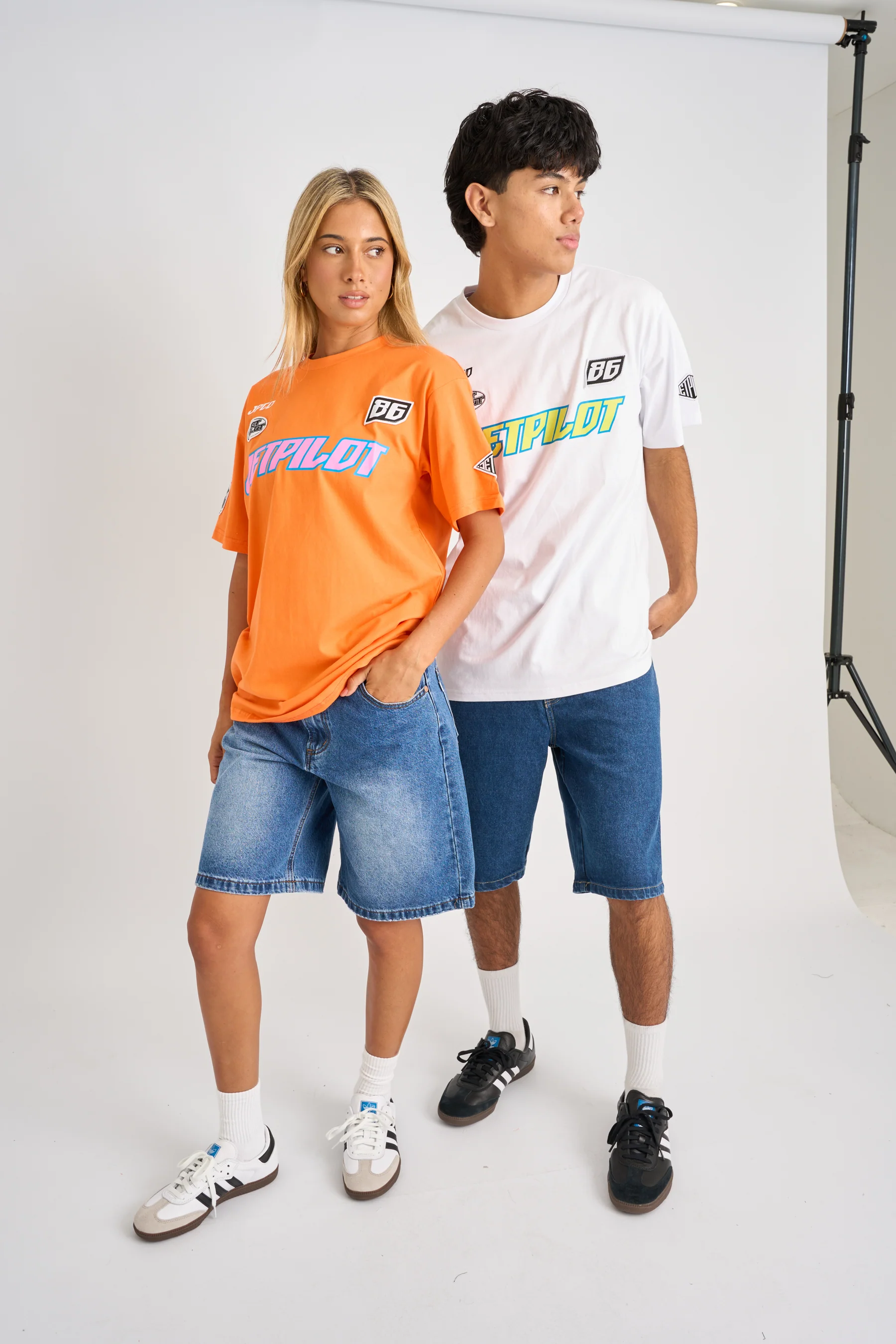Jetpilot Striker Tee - Orange - Image 2