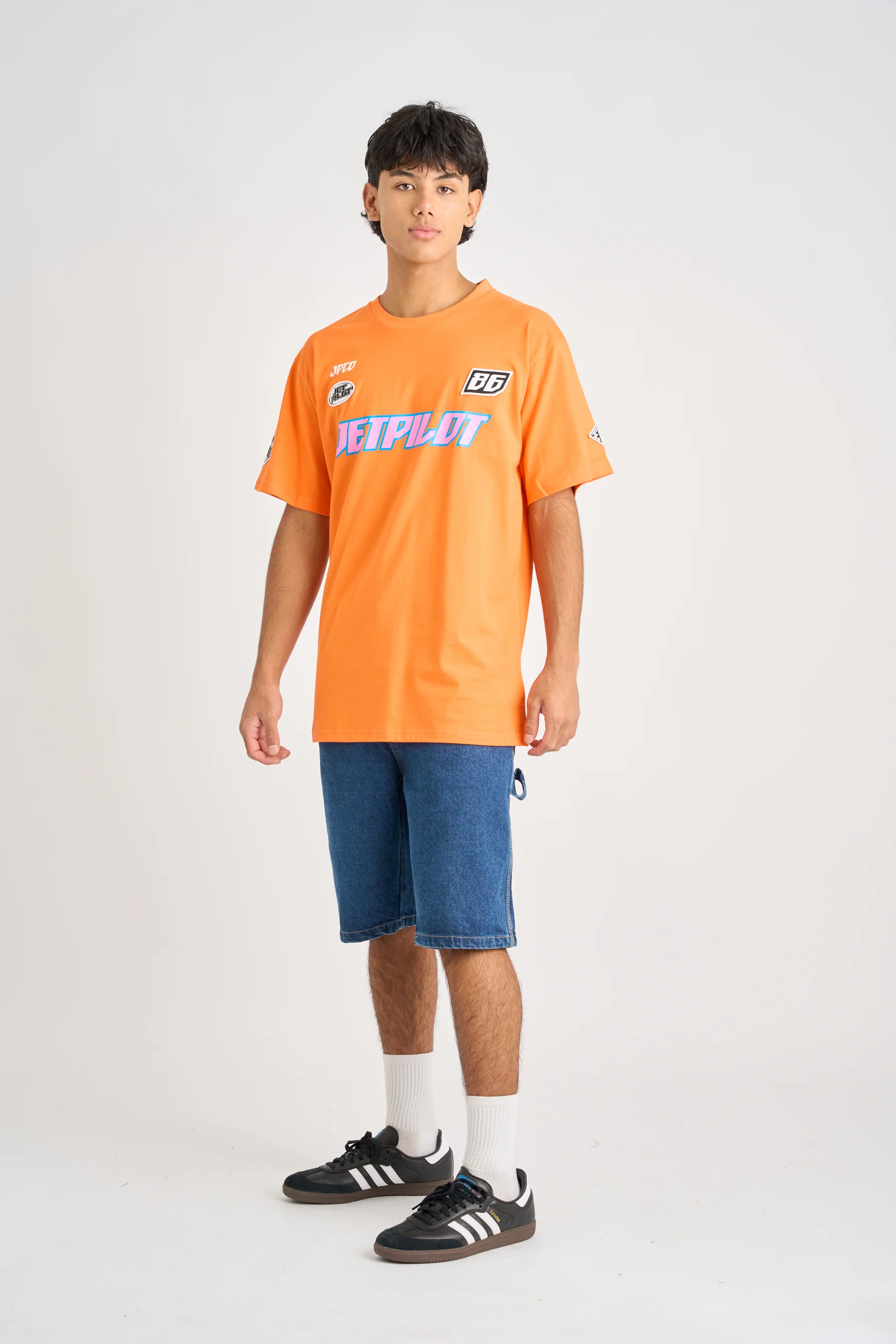 Jetpilot Striker Tee - Orange - Image 5