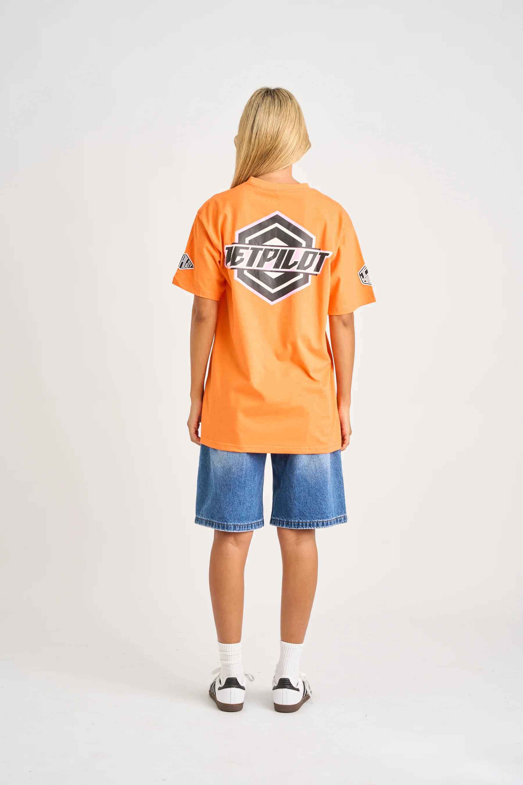 Jetpilot Striker Tee - Orange - Image 8