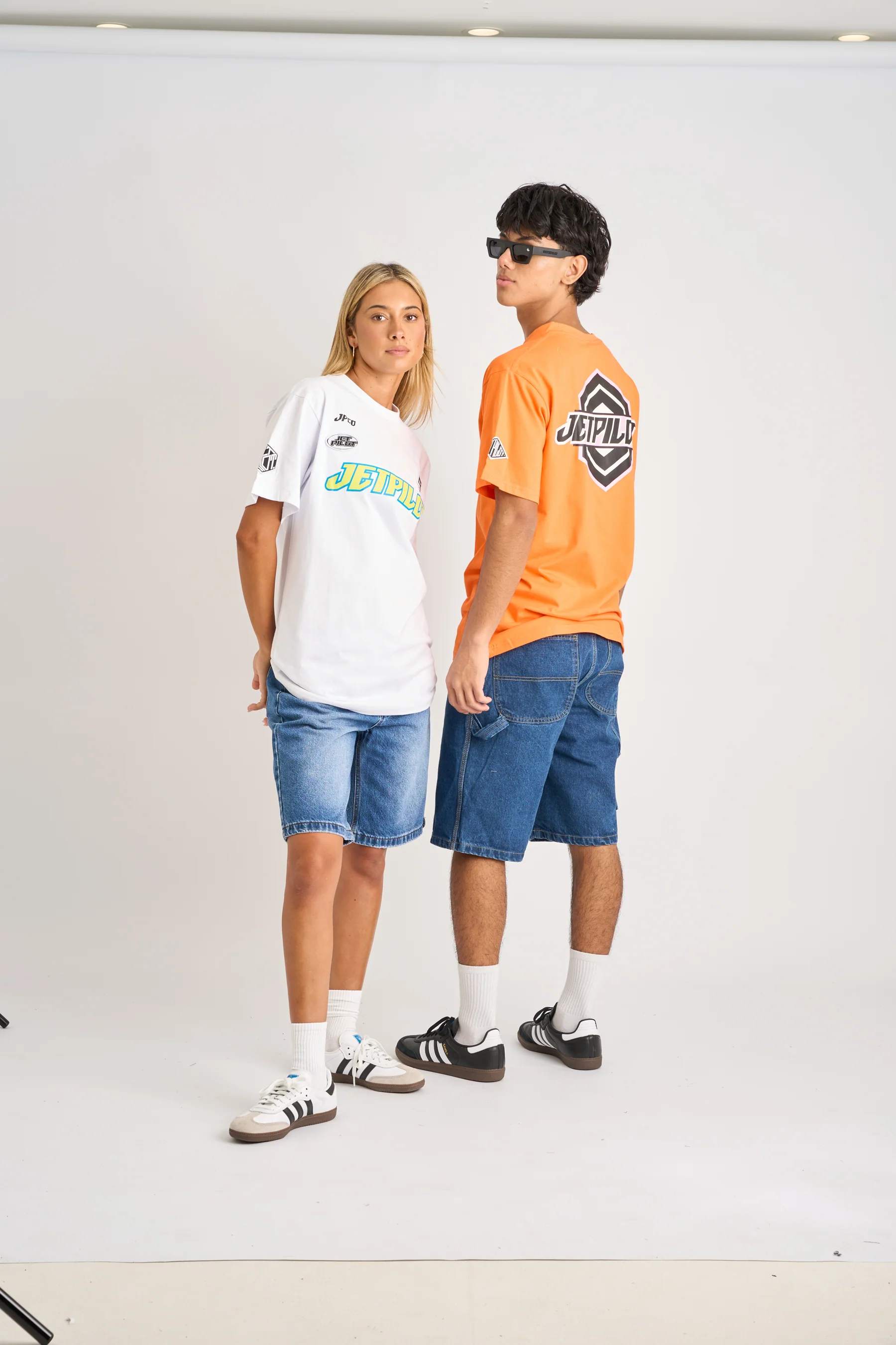 Jetpilot Striker Tee - Orange - Image 9