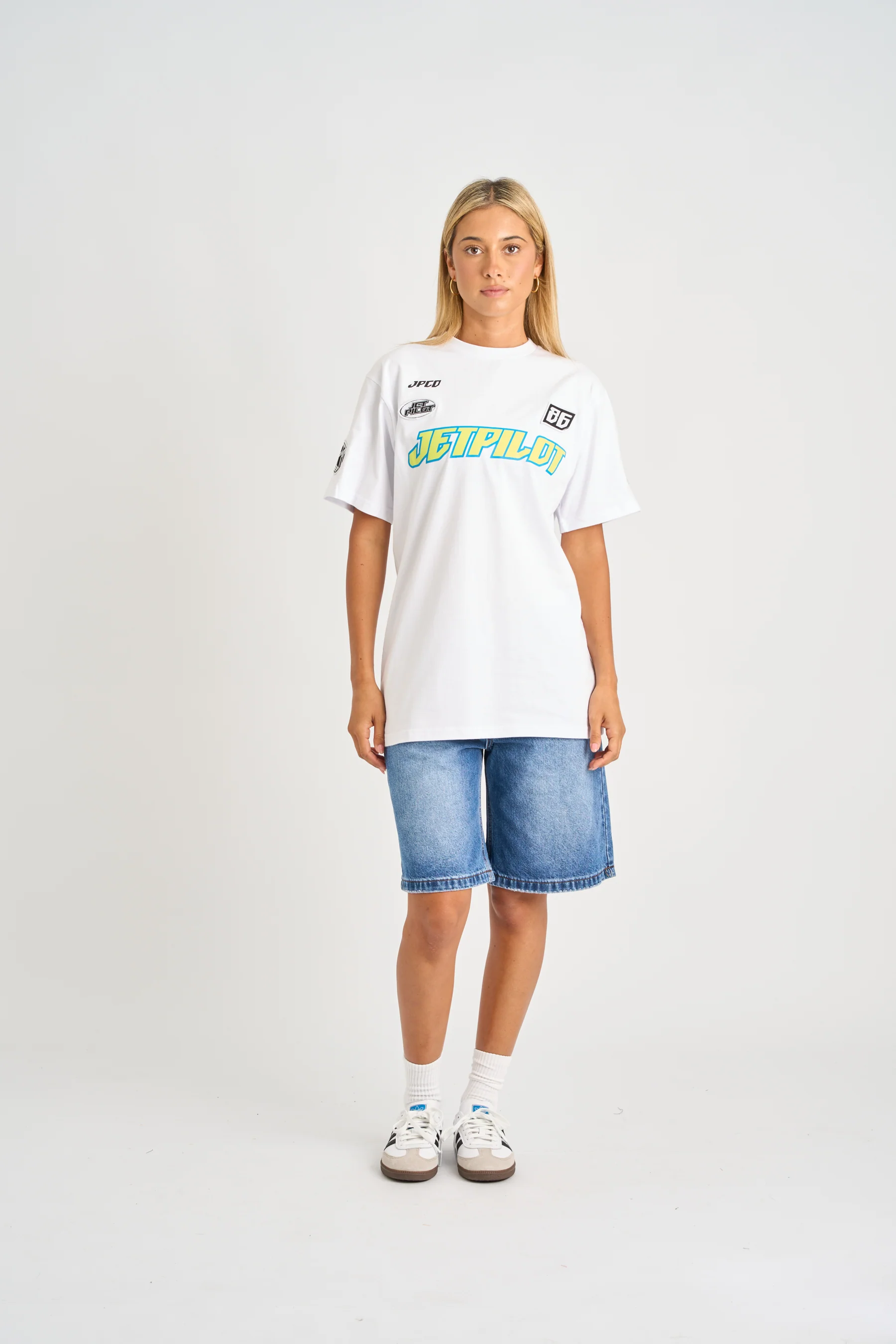 Jetpilot Striker Tee - White - Image 2