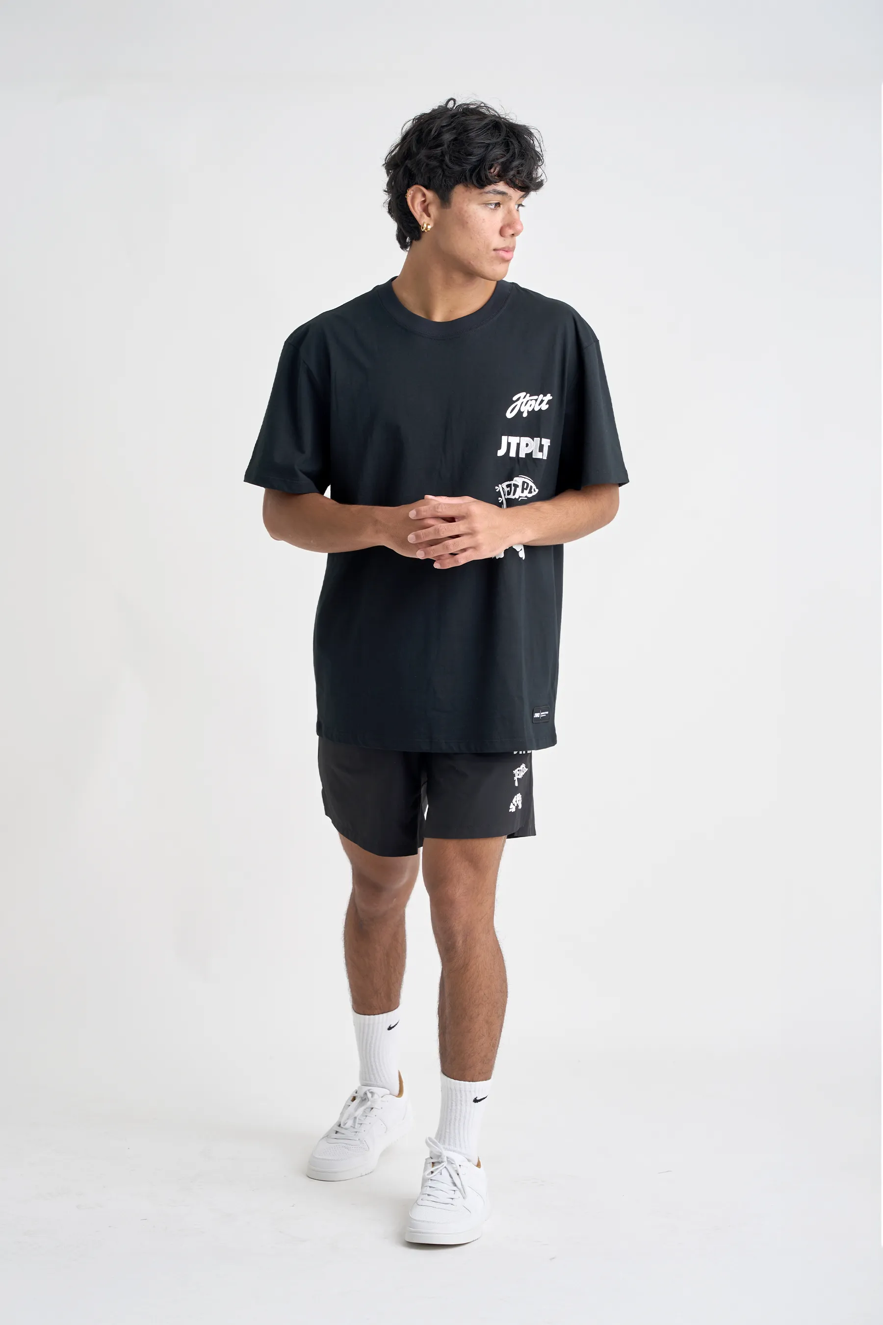 Jetpilot Superfan Tee - Black - Image 2