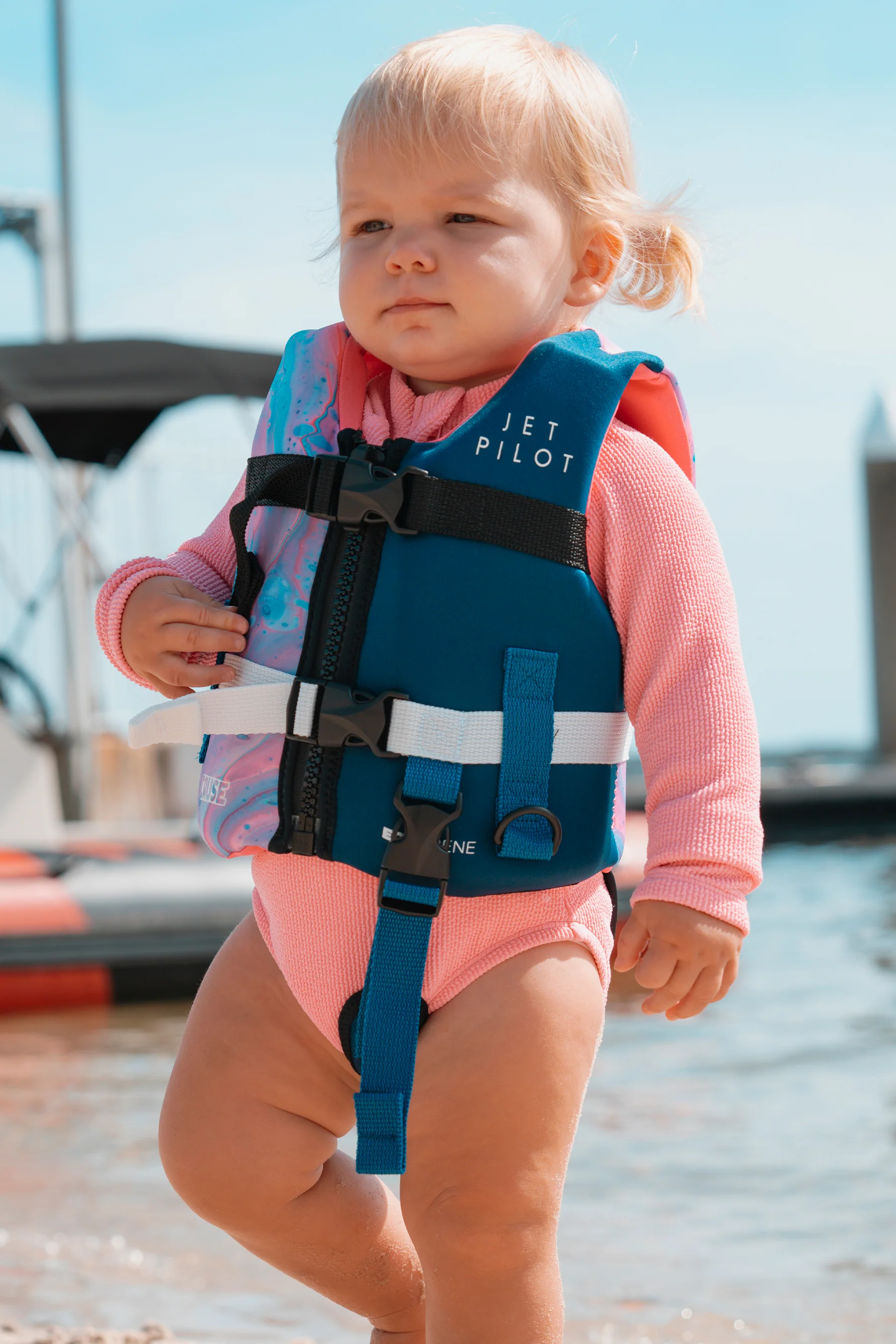 Jetpilot Cause Infant Life Jacket (No Pillow) - Fairy Floss - Image 2