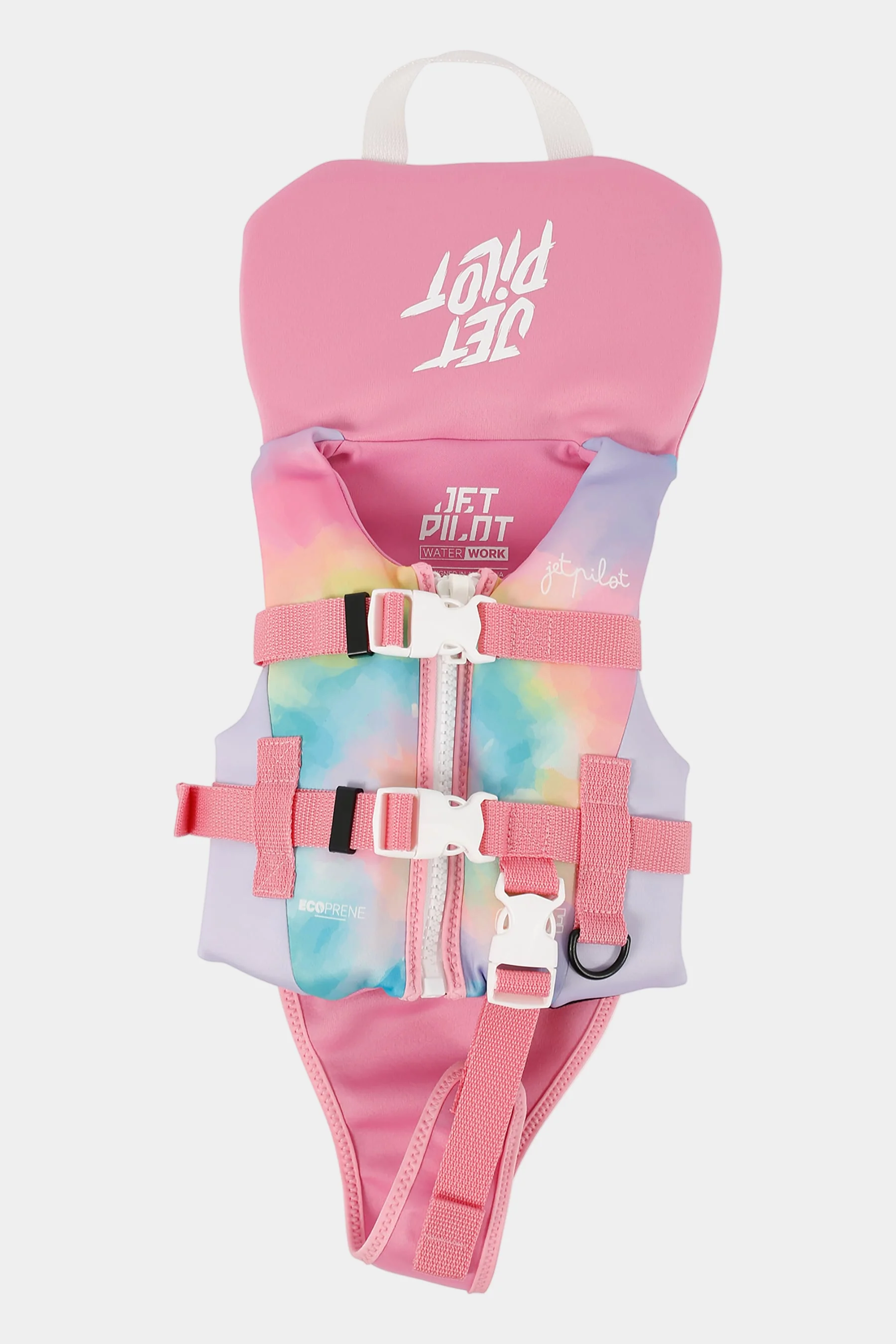 Jetpilot Cause Infant Life Jacket - Pink Tie Dye