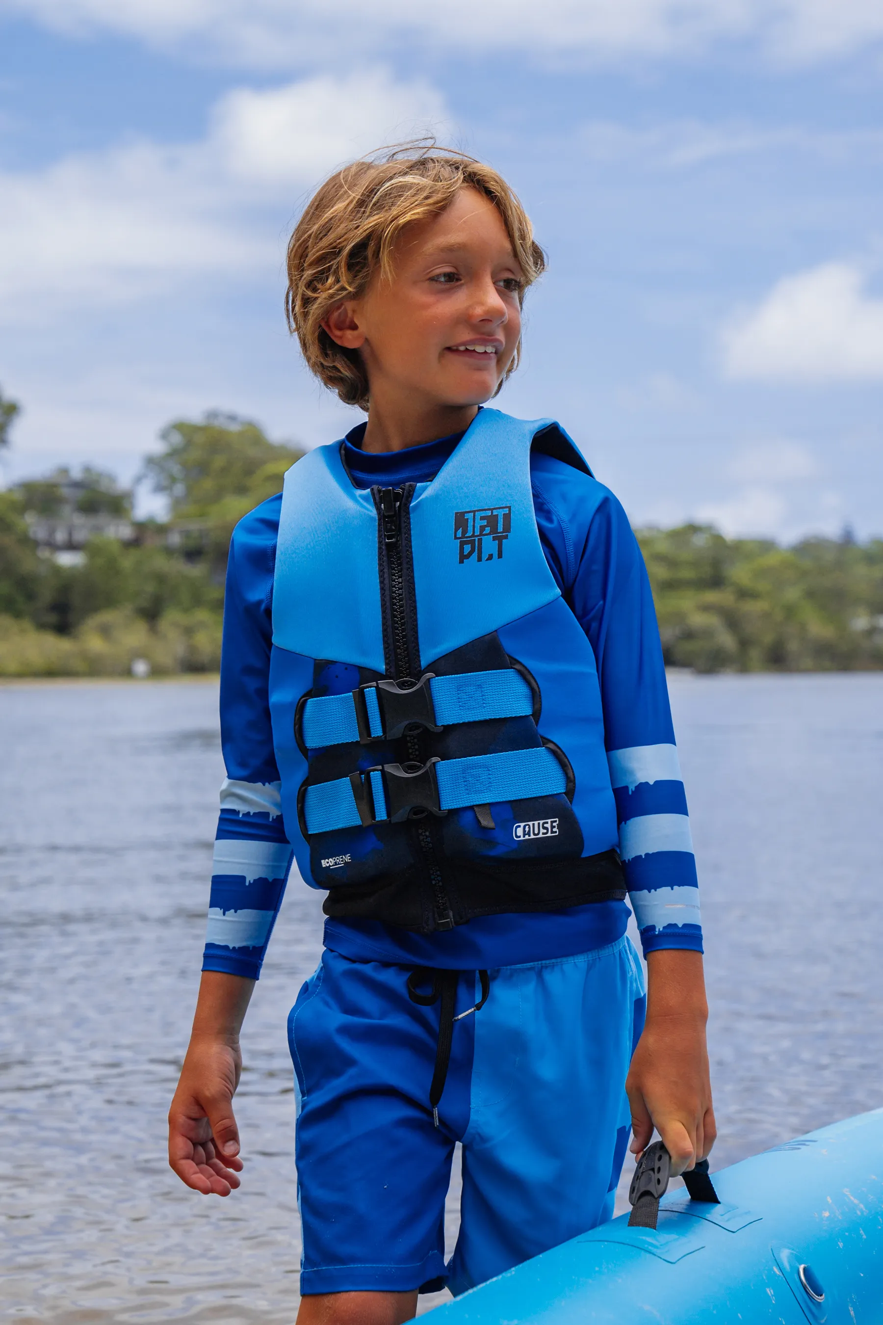 Jetpilot The Cause Kids Life Jacket - Blue - Image 2