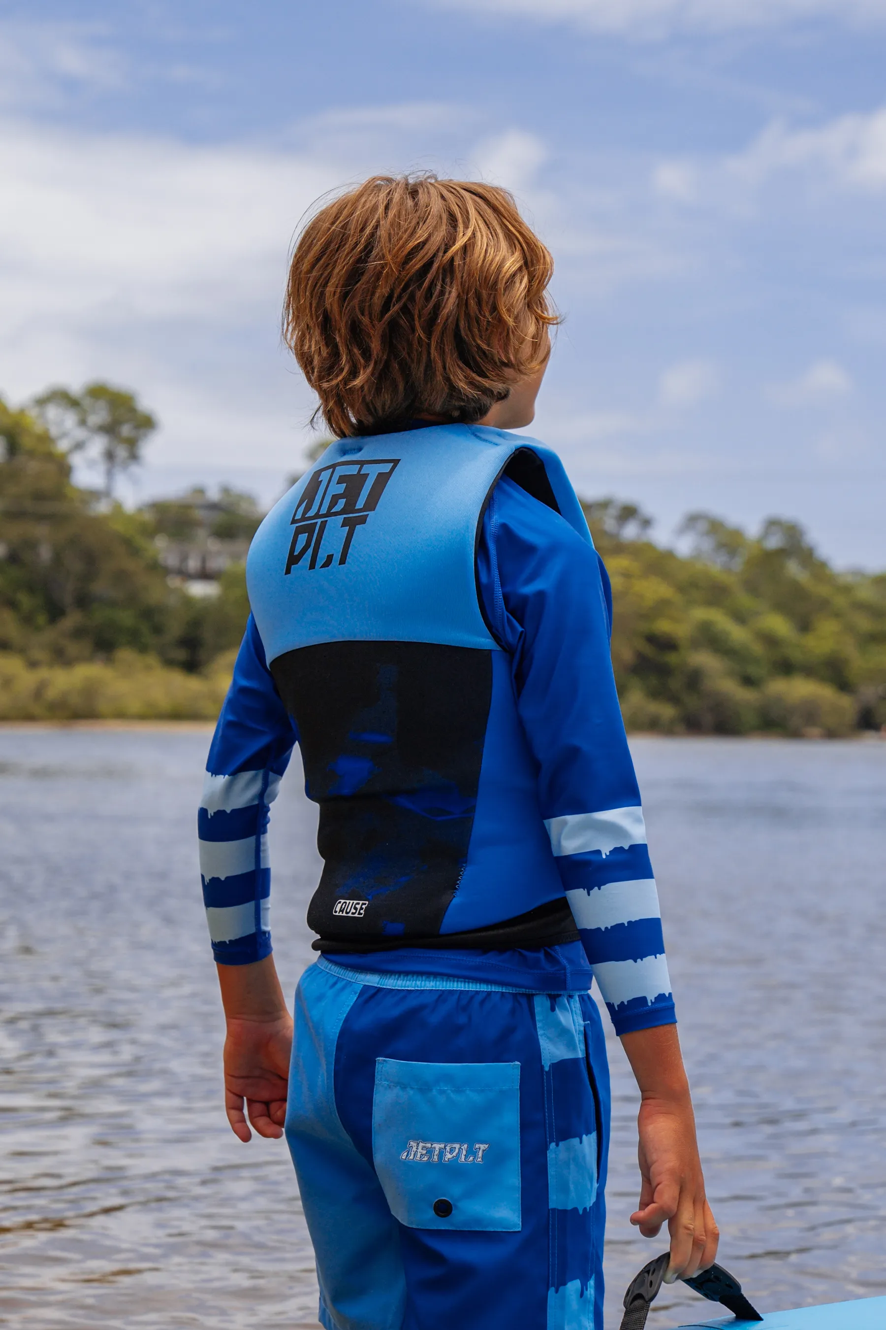 Jetpilot The Cause Kids Life Jacket - Blue - Image 4