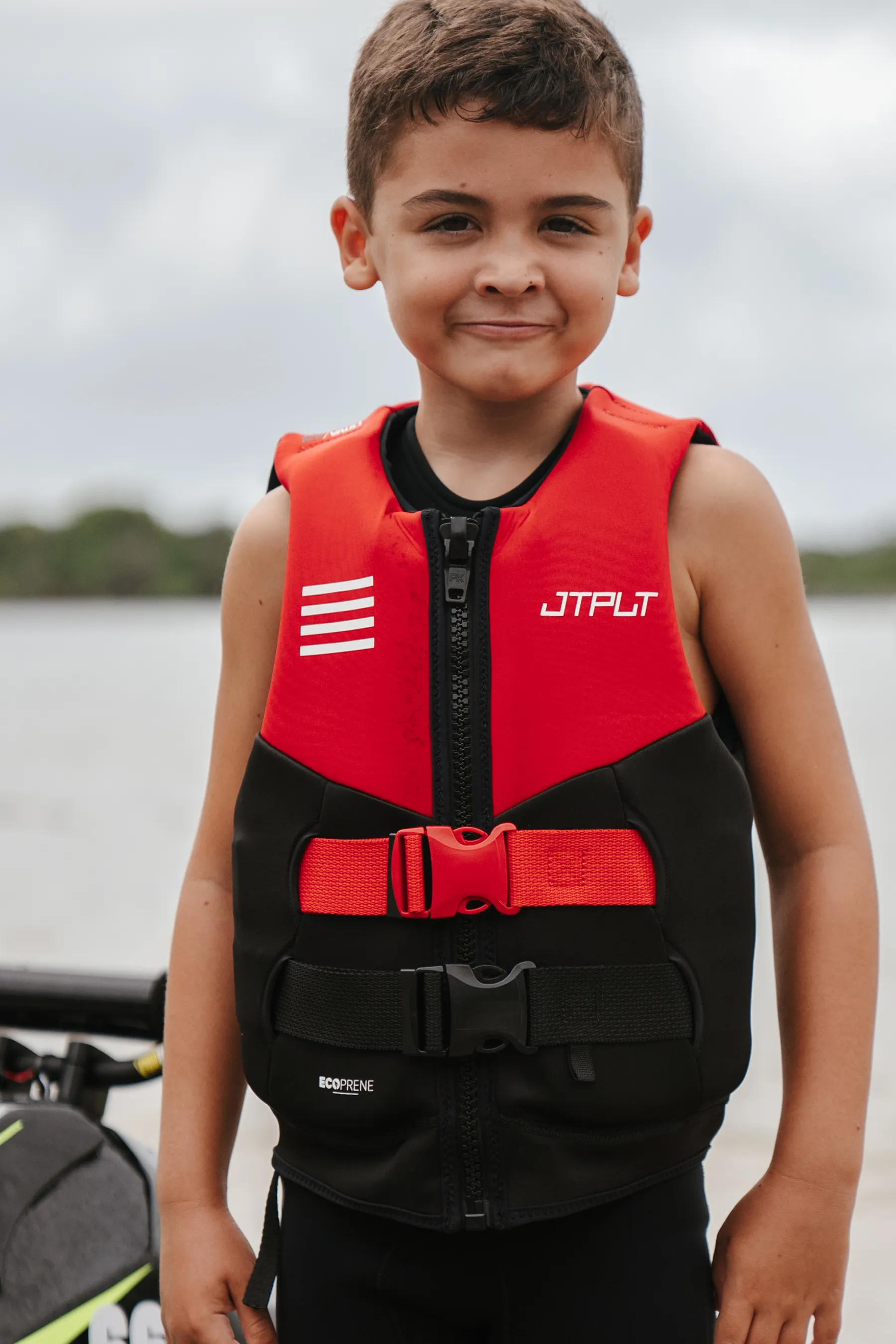 Jetpilot The Cause Kids Life Jacket - Red L50 - Image 2