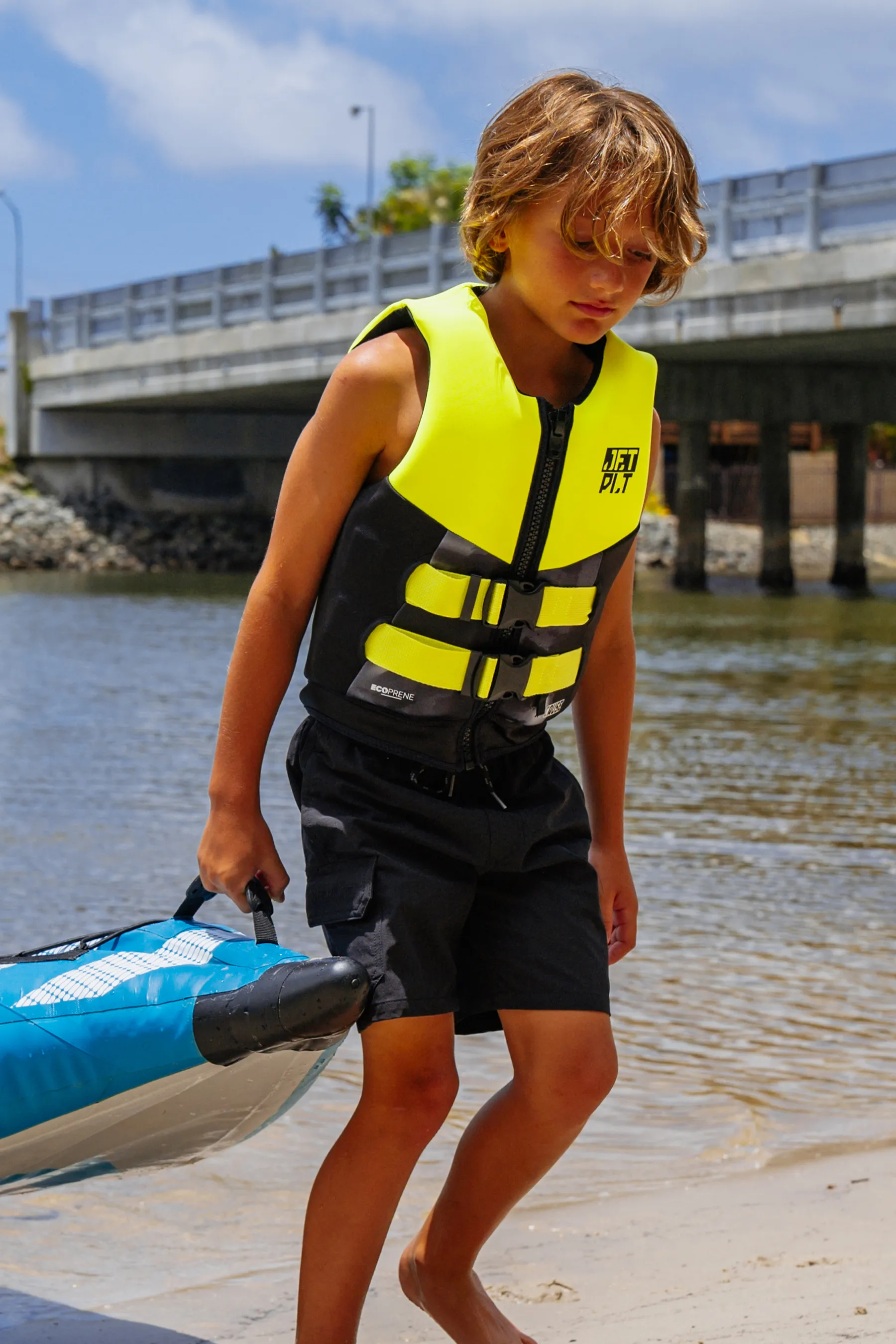 Jetpilot The Cause Kids Life Jacket- Yellow L50 - Image 2