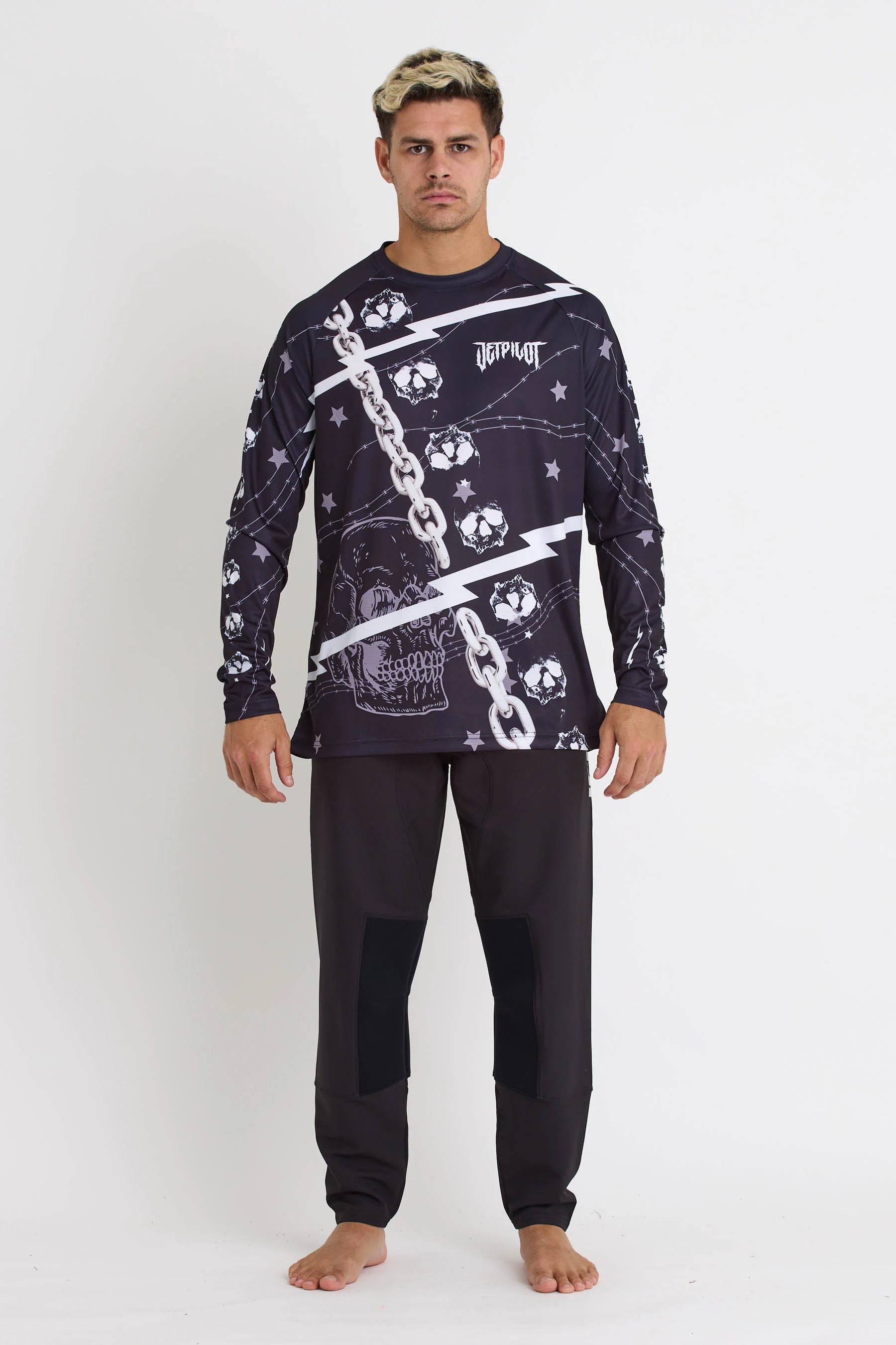 Jetpilot Thrillseekeer Jersey - Black