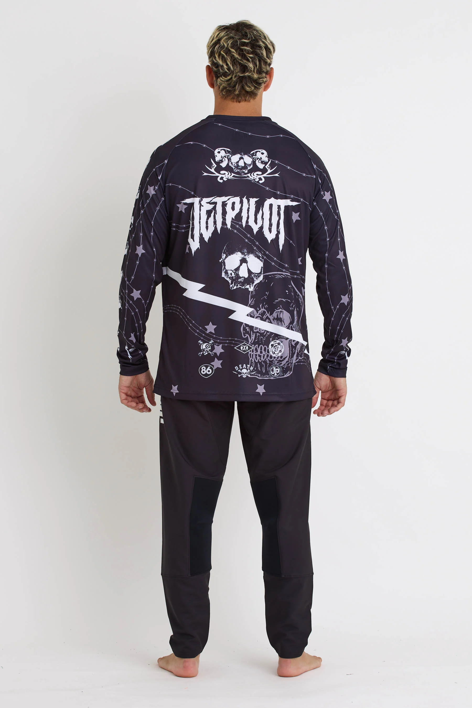 Jetpilot Thrillseekeer Jersey - Black - Image 3