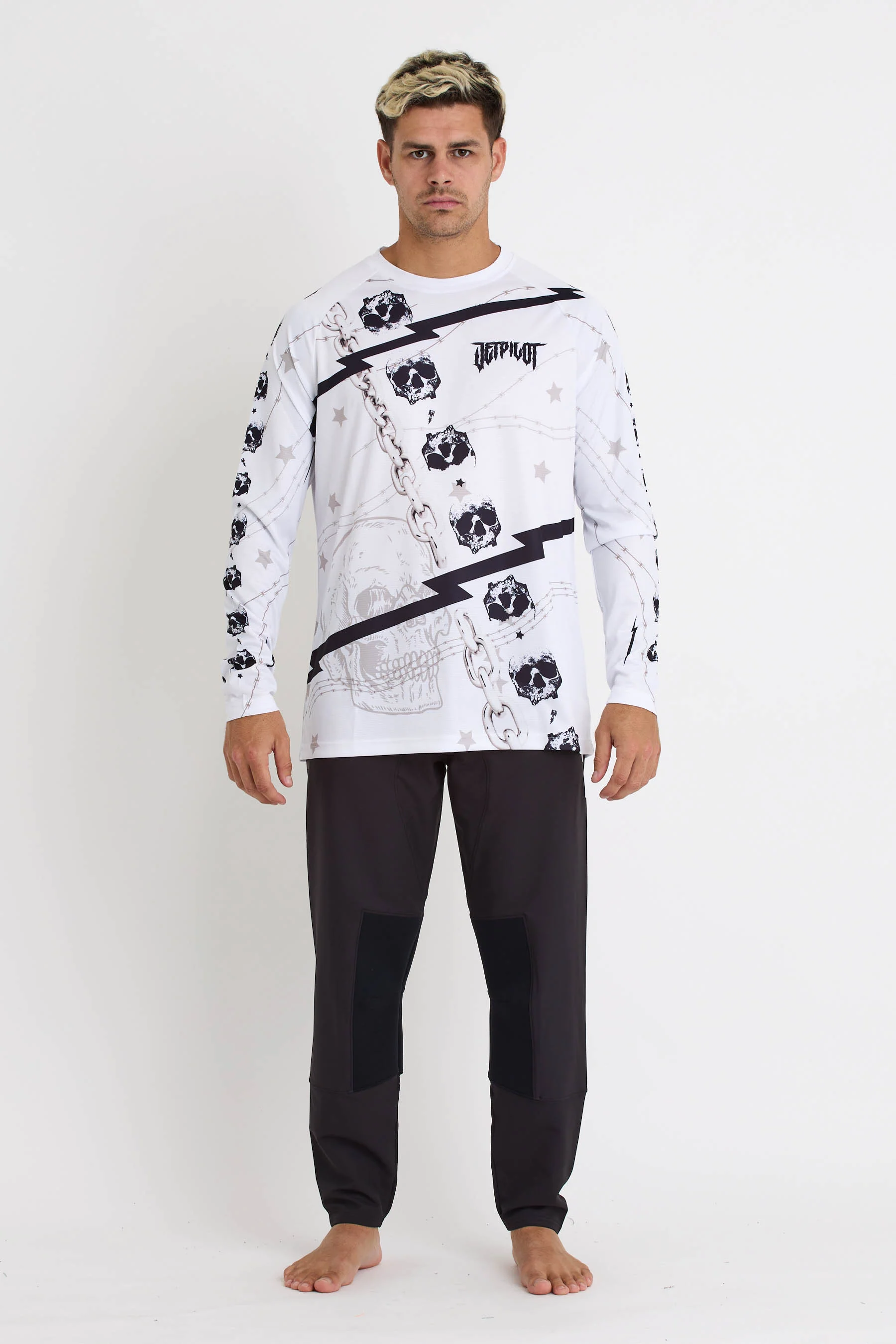 Jetpilot Thrillseekeer Jersey - White