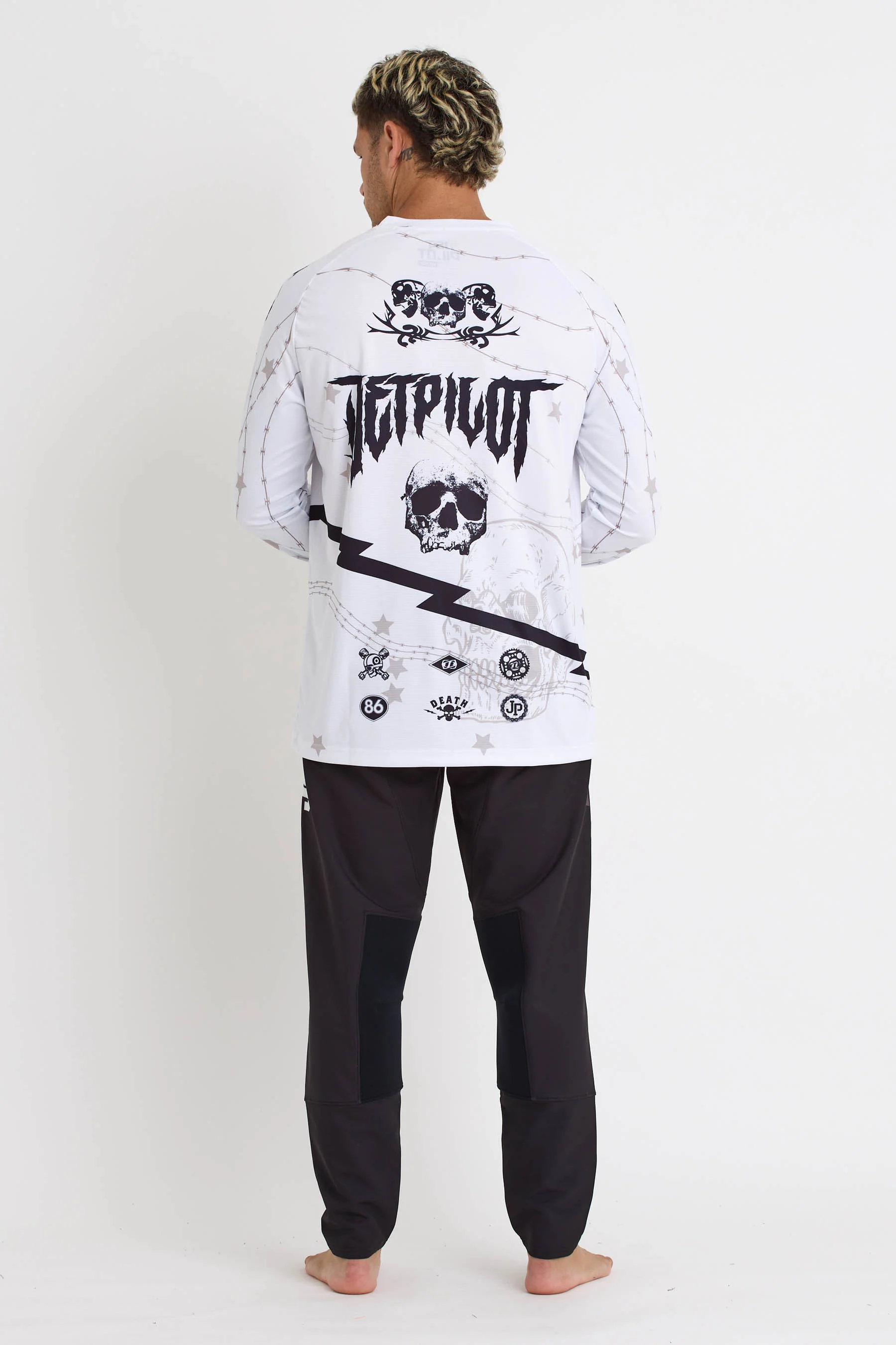 Jetpilot Thrillseekeer Jersey - White - Image 3