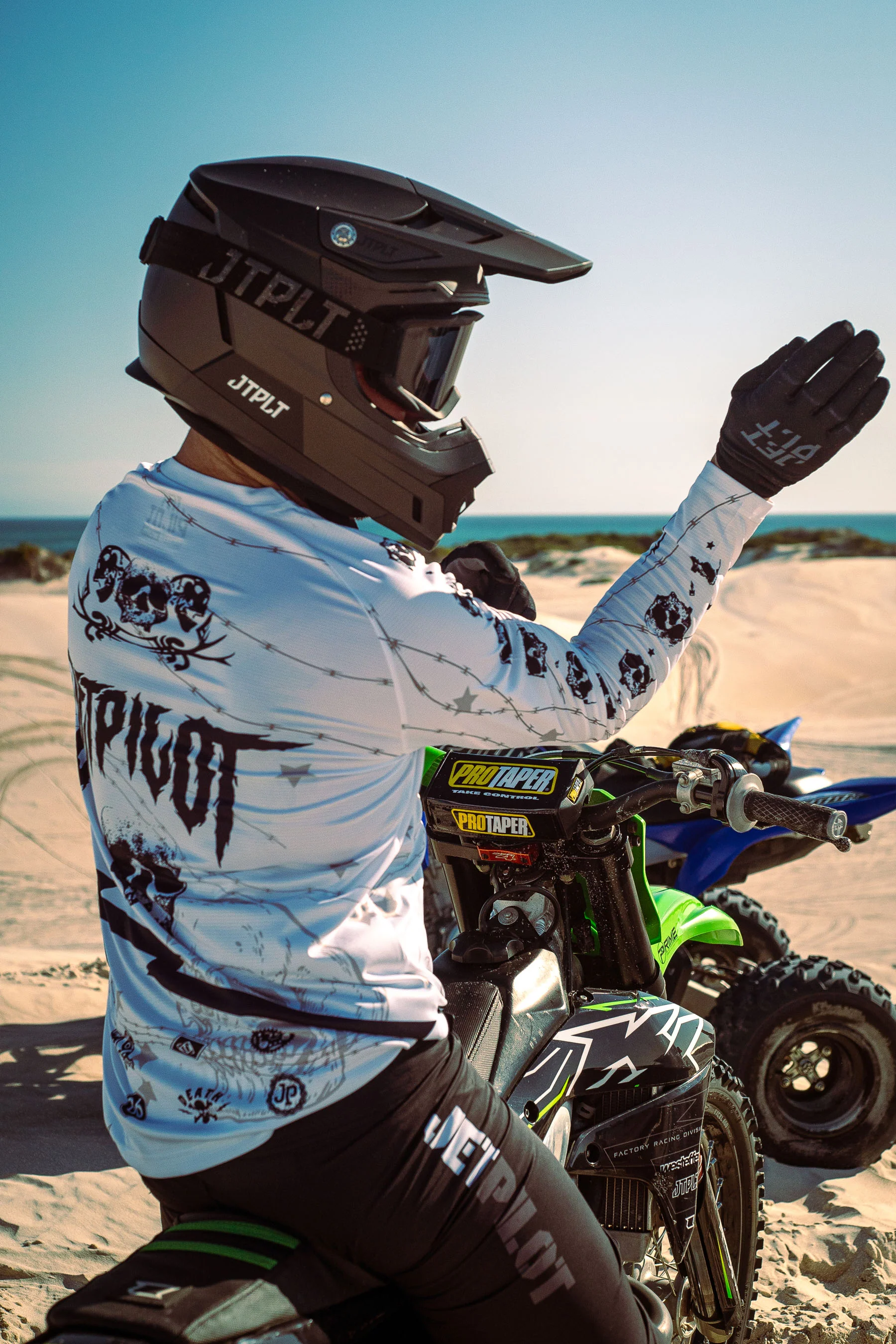 Jetpilot Thrillseekeer Jersey - White - Image 4