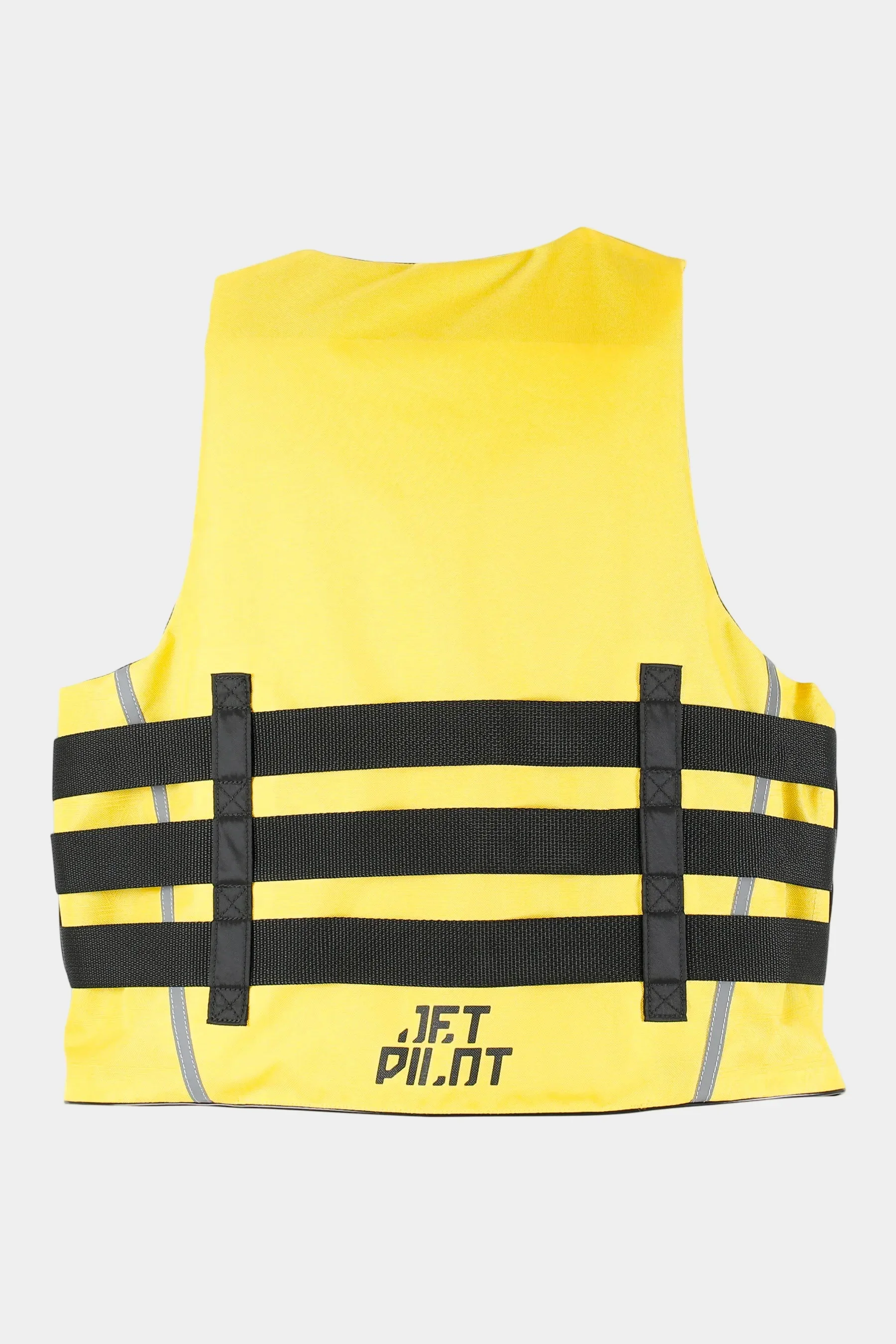 Jetpilot Titan Nylon Life Jacket - Black/Yellow - Image 4