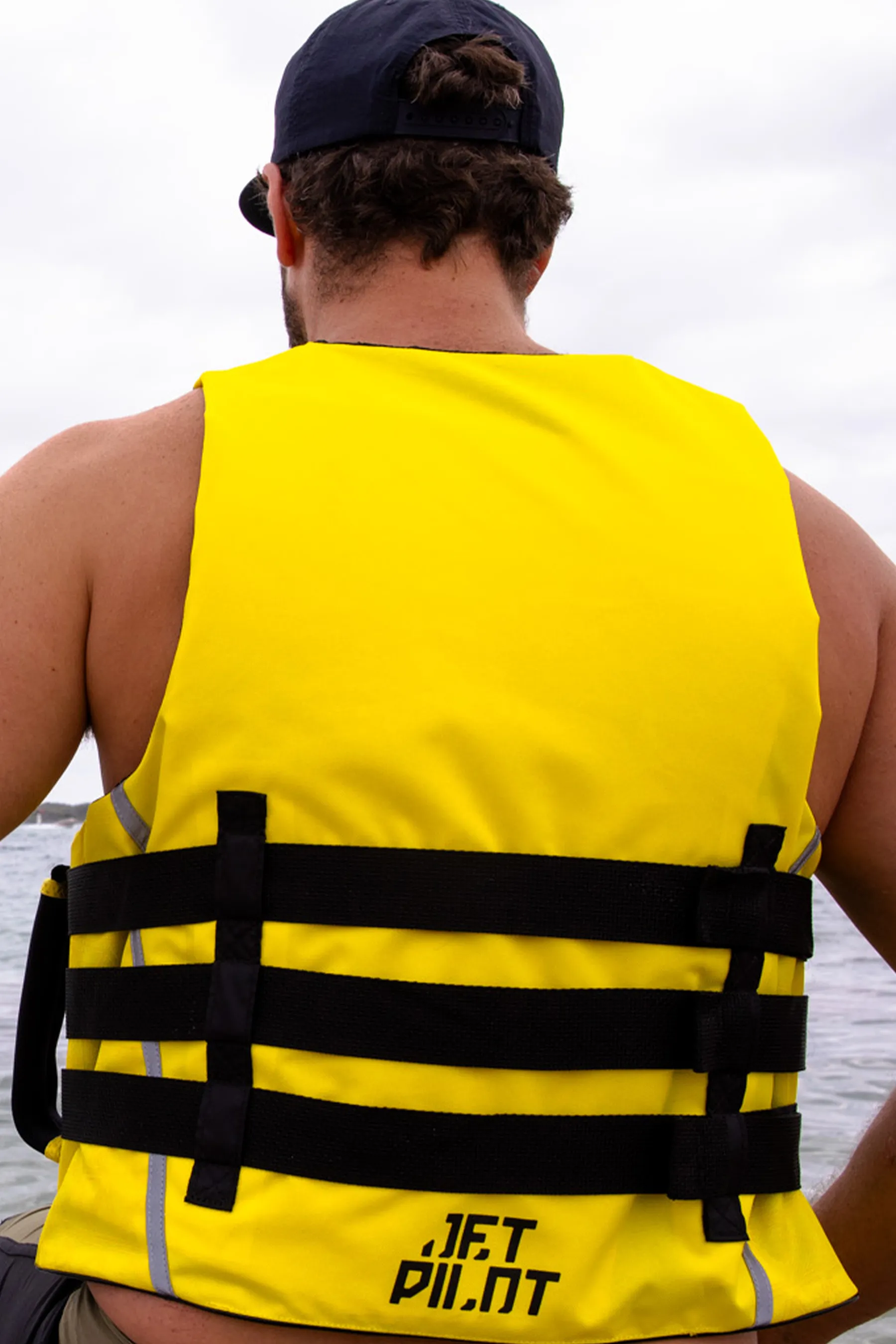 Jetpilot Titan Nylon Life Jacket - Black/Yellow - Image 5