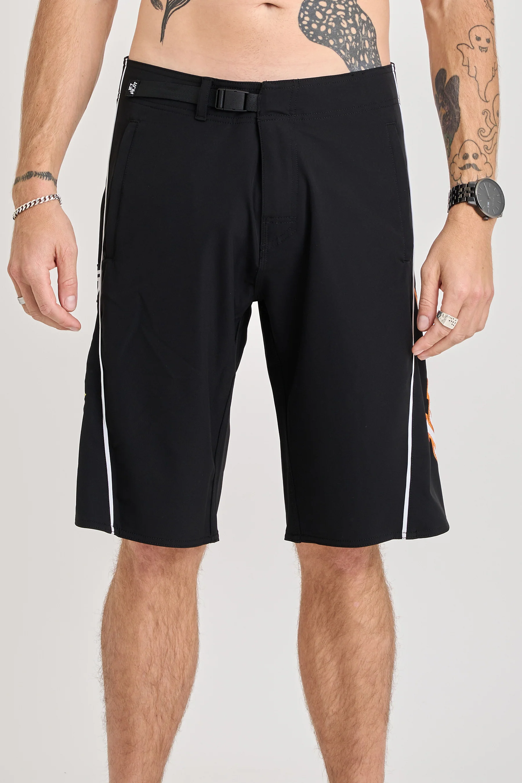 Jetpilot Track Day Boardshort - Black