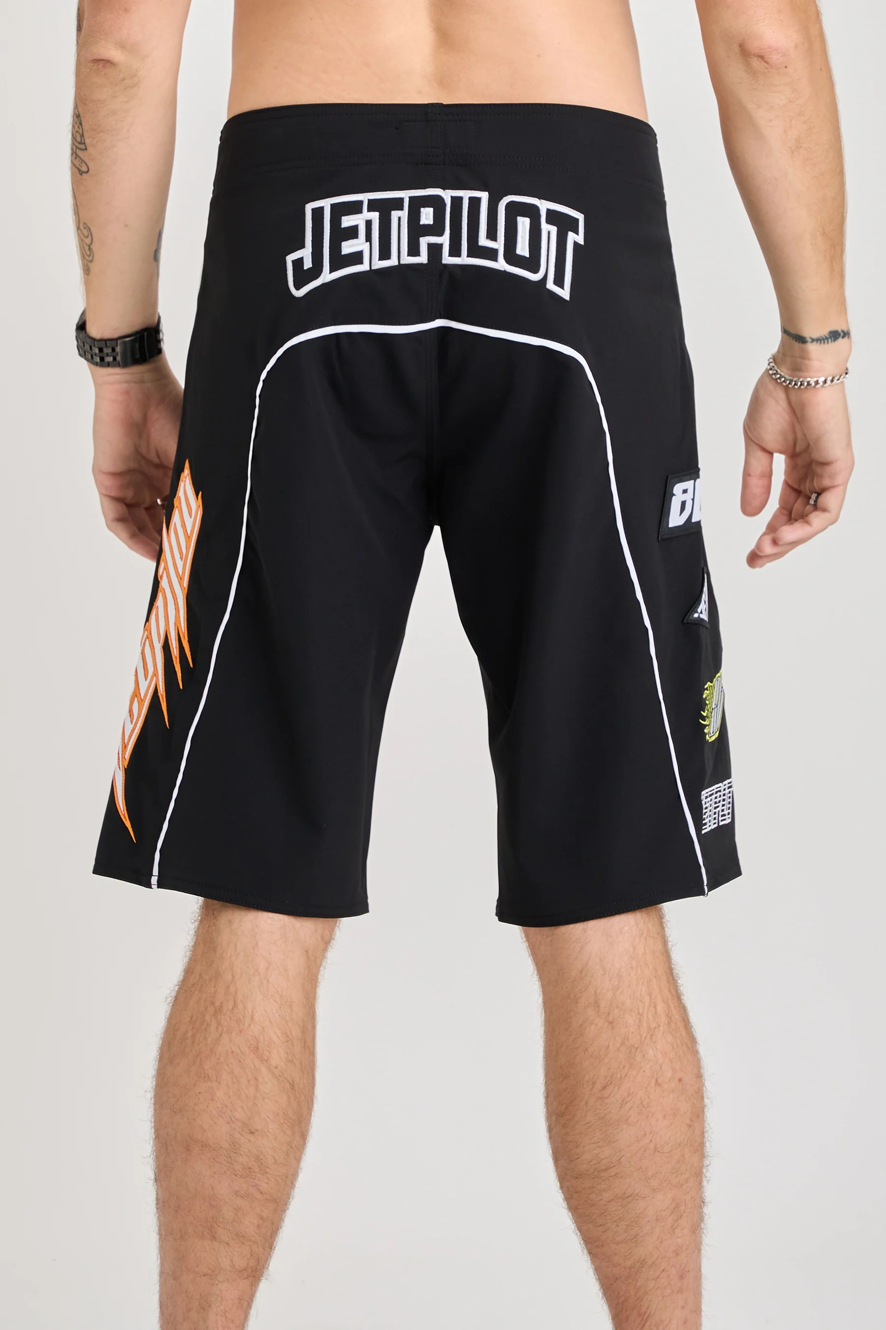 Jetpilot Track Day Boardshort - Black - Image 5