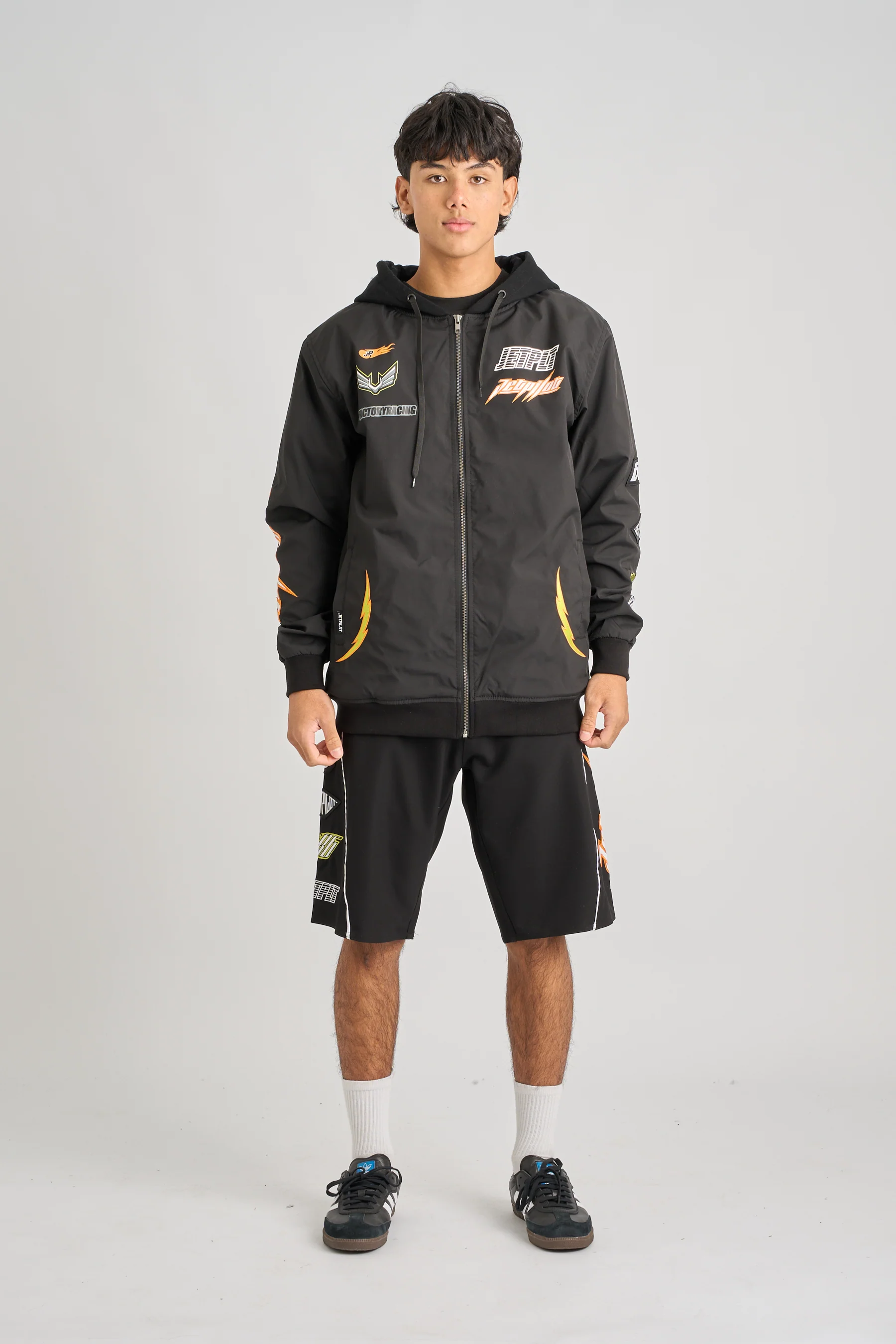 Jetpilot Track Day Jacket - Black - Image 5