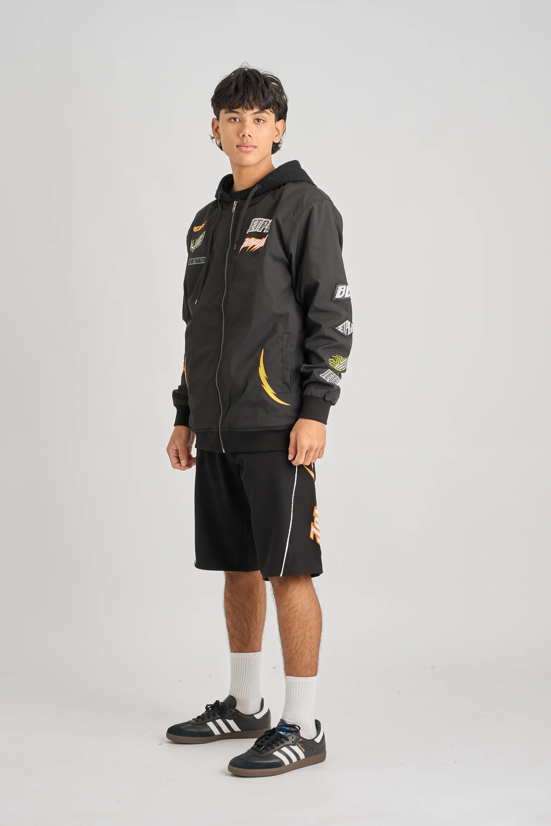 Jetpilot Track Day Jacket - Black - Image 6