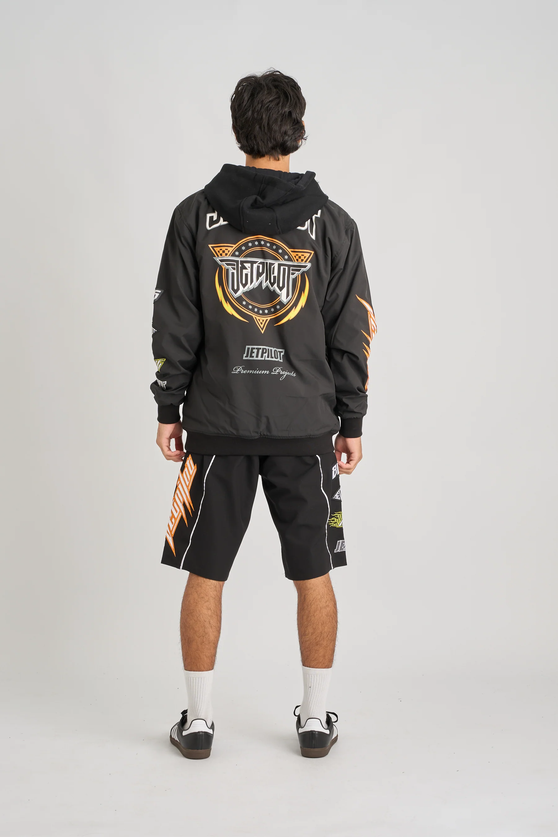 Jetpilot Track Day Jacket - Black - Image 8