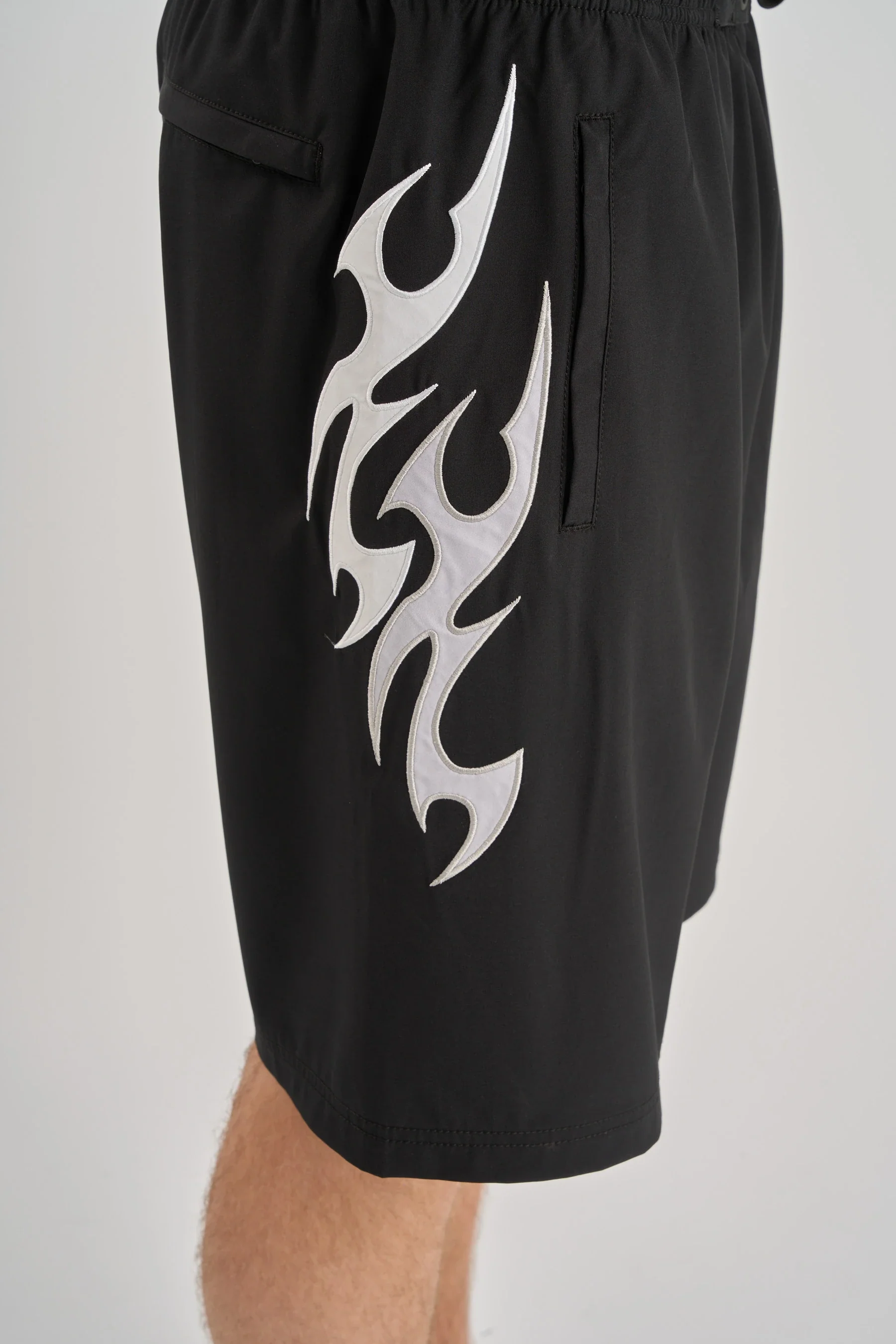 Jetpilot Tribal Boardshort - Black/White - Image 7