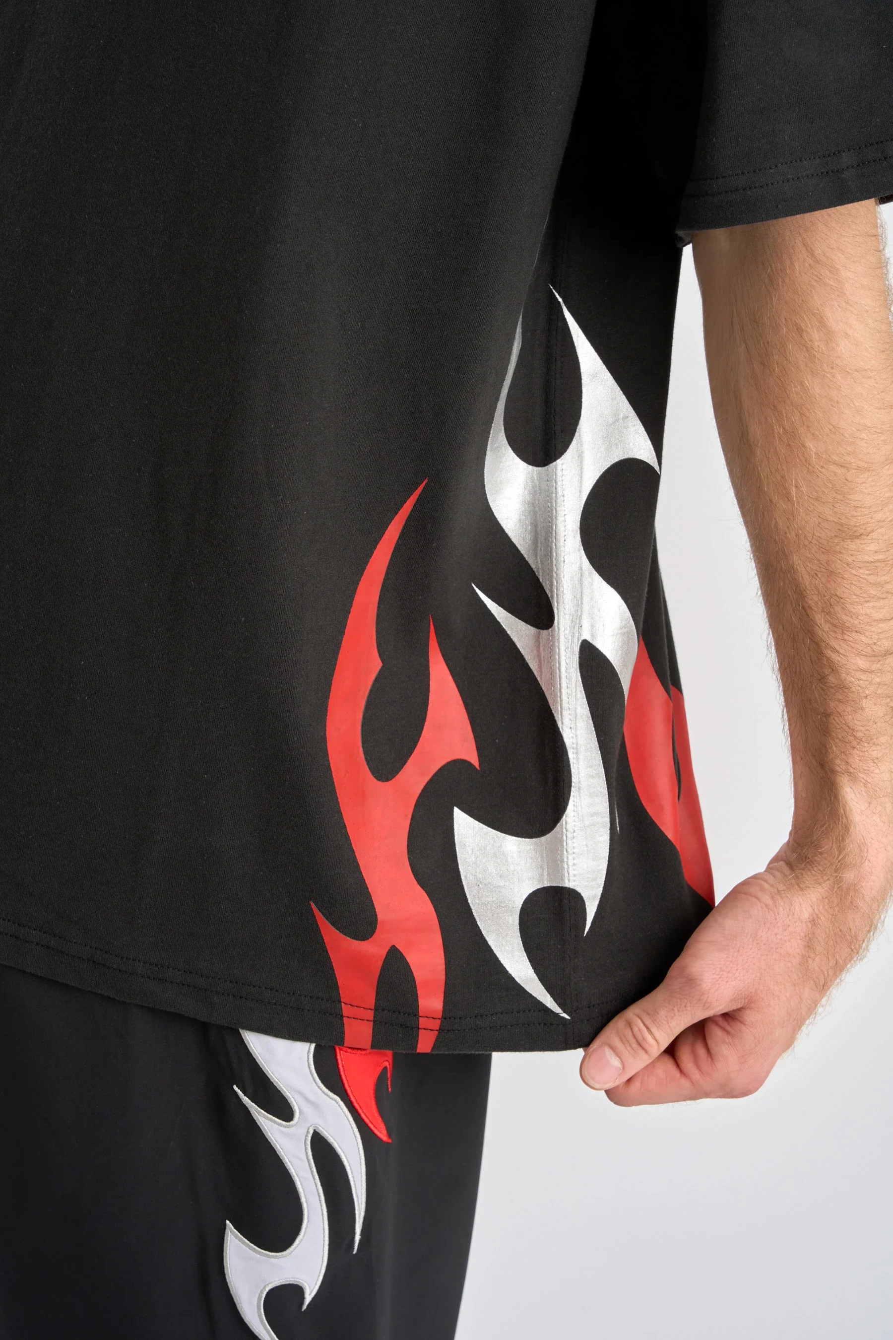 Jetpilot Tribal Heavy Tee - Black - Image 5