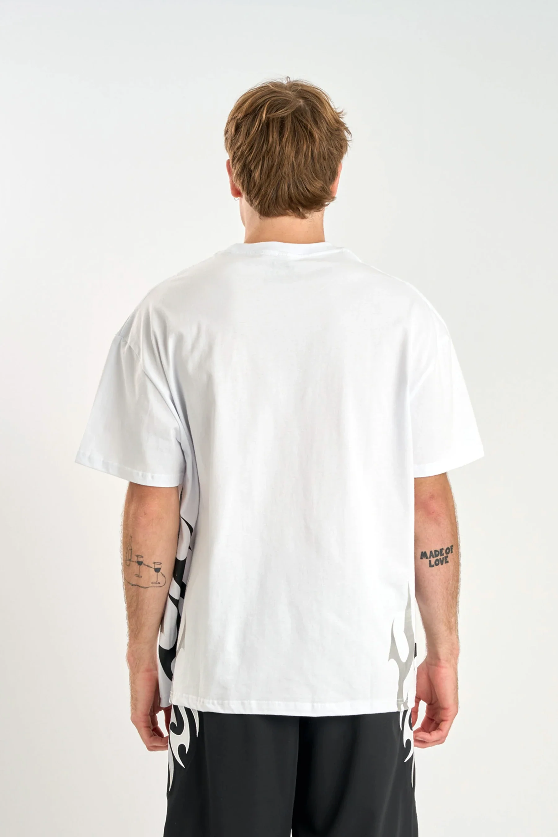 Jetpilot Tribal Heavy Tee - White - Image 4
