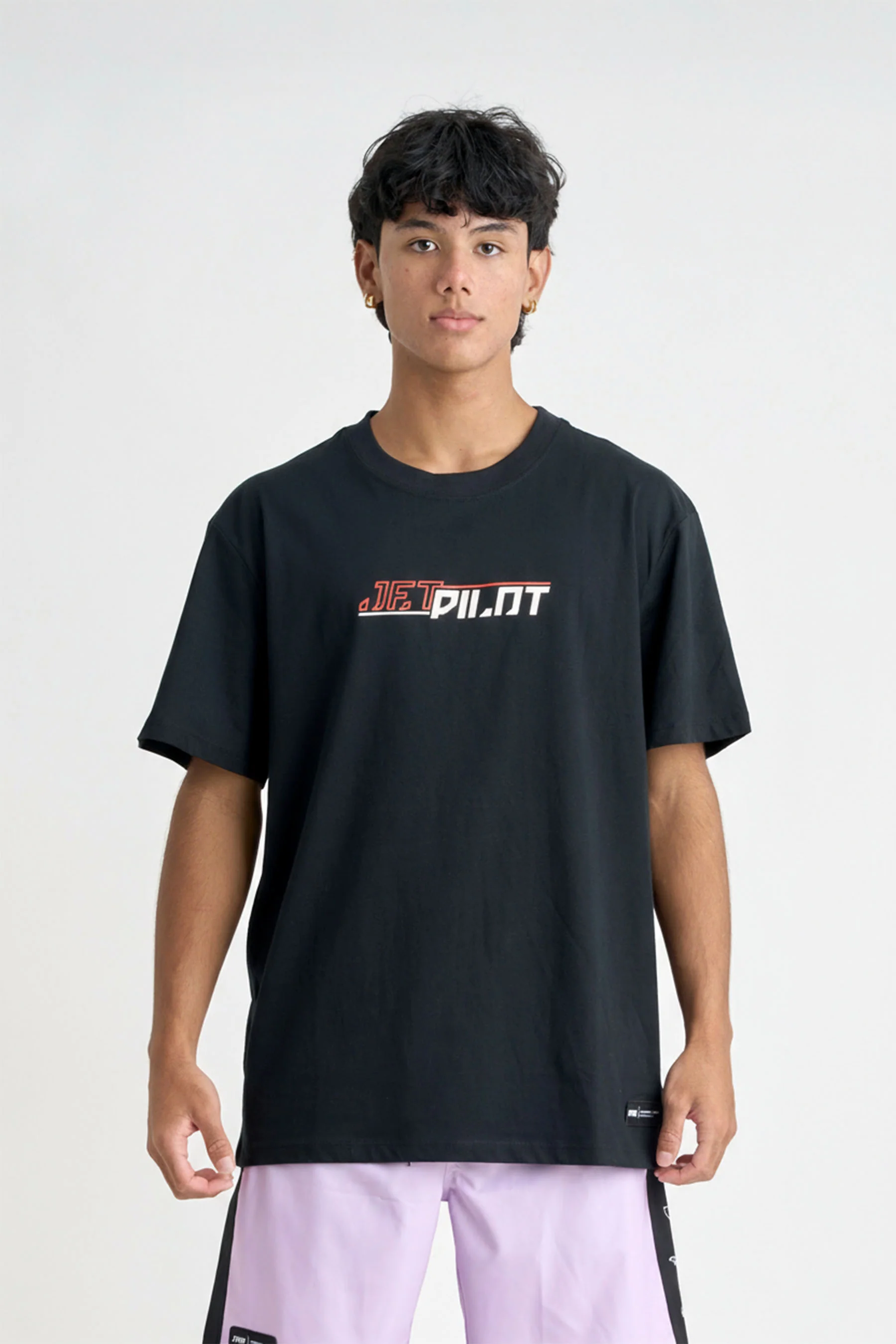 Jetpilot Two Tone Tee - Black