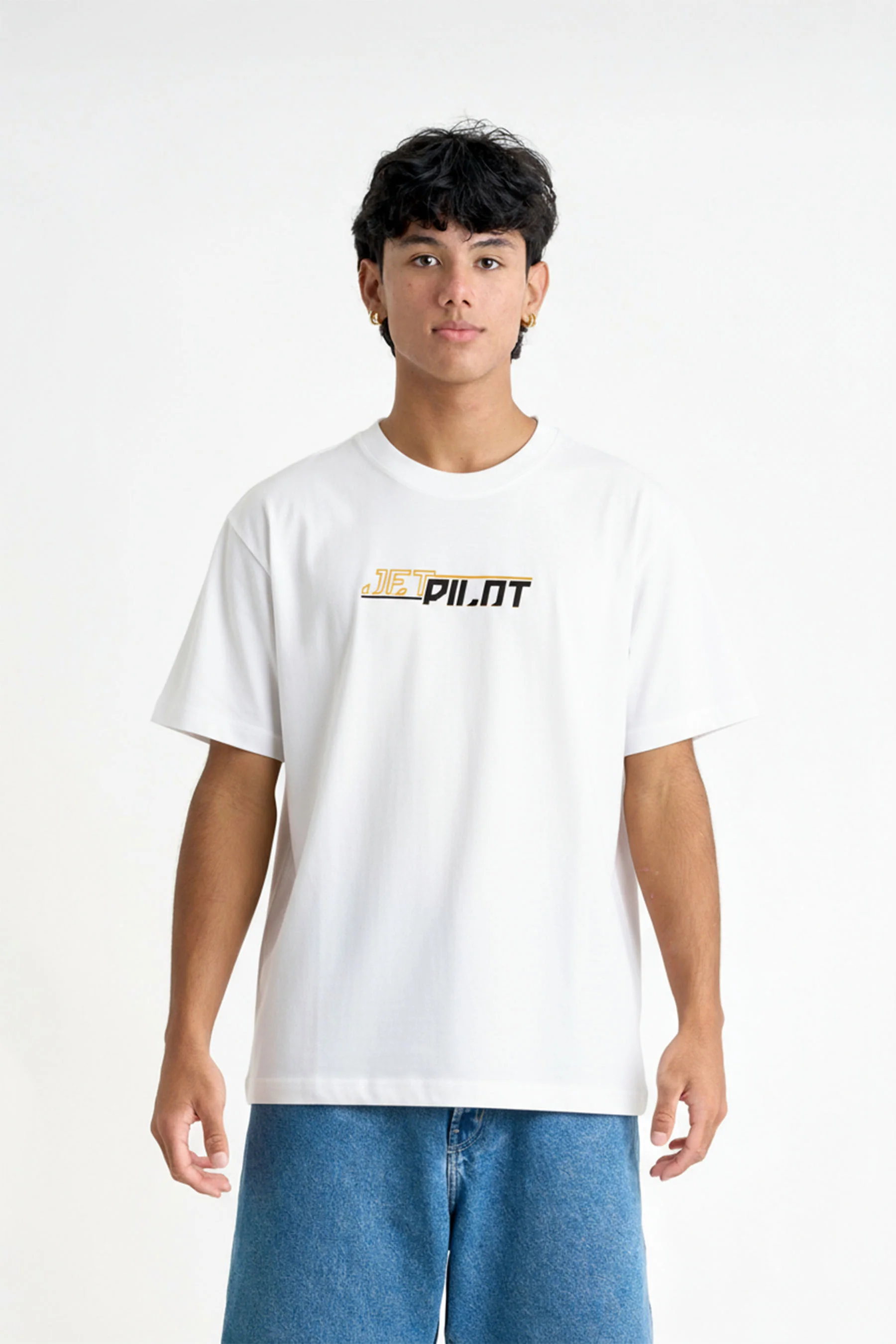 Jetpilot Two Tone Tee - White