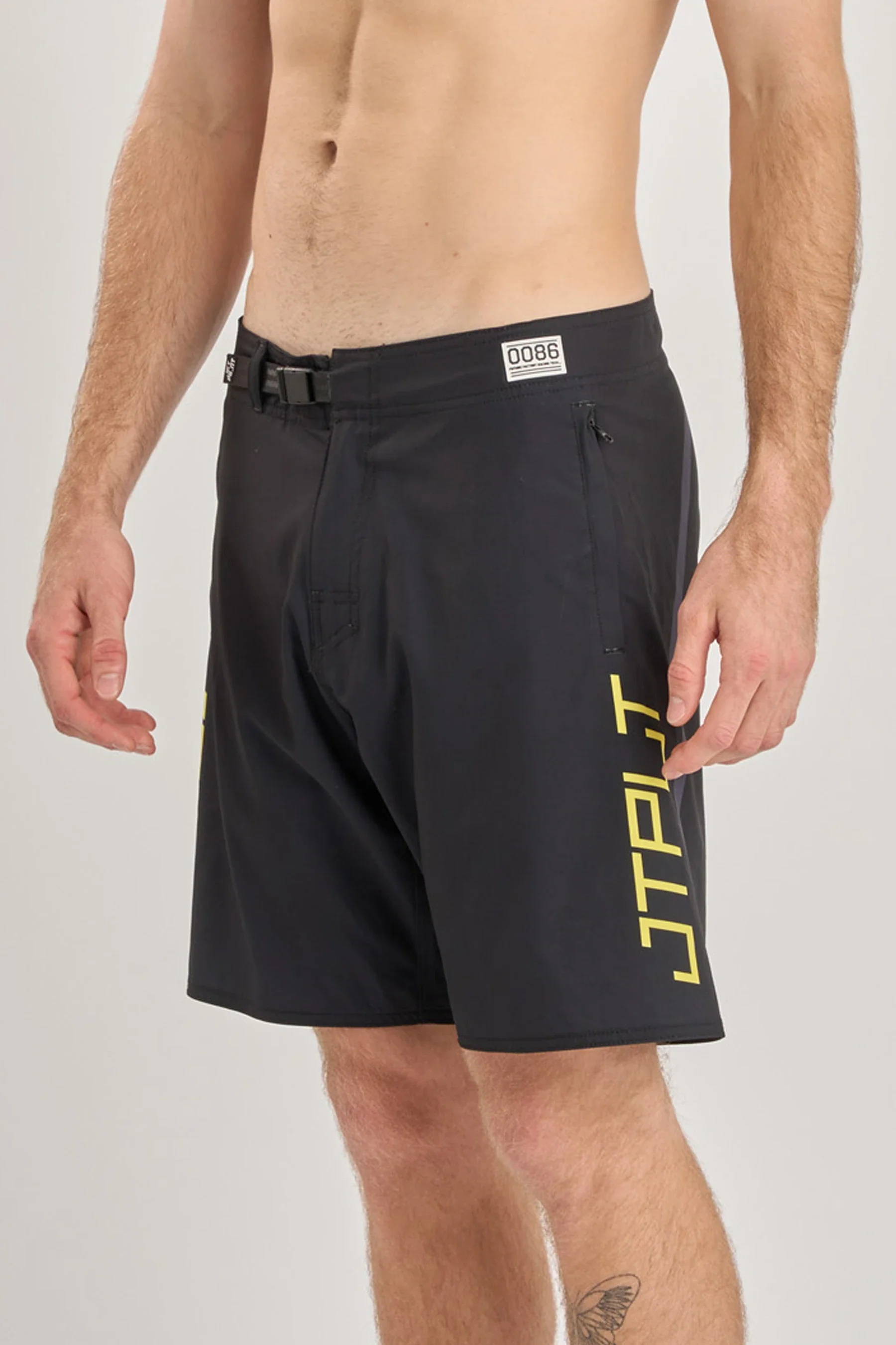 Jetpilot Vault Boardshort - Black/Yellow - Image 3