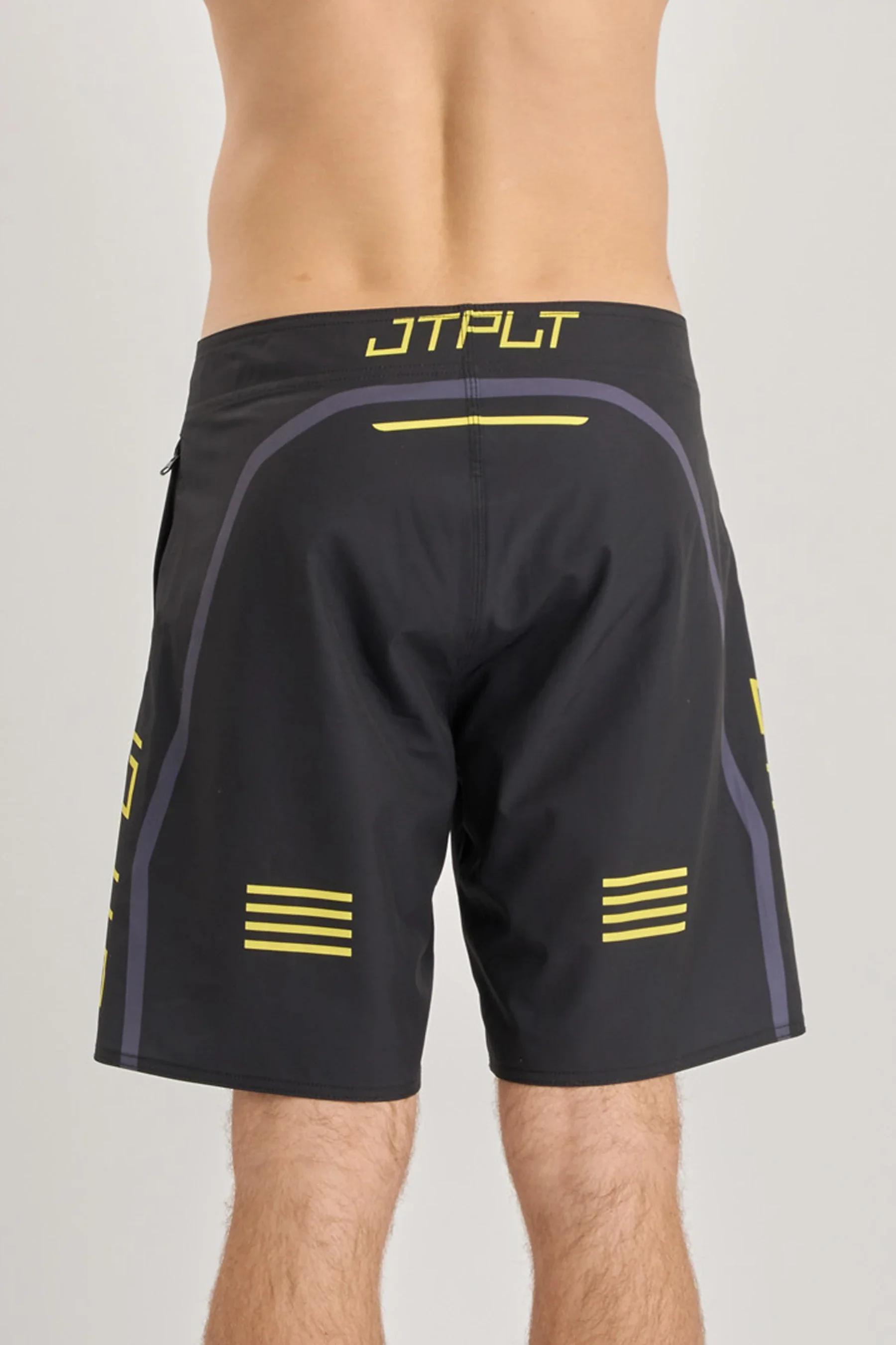 Jetpilot Vault Boardshort - Black/Yellow - Image 4