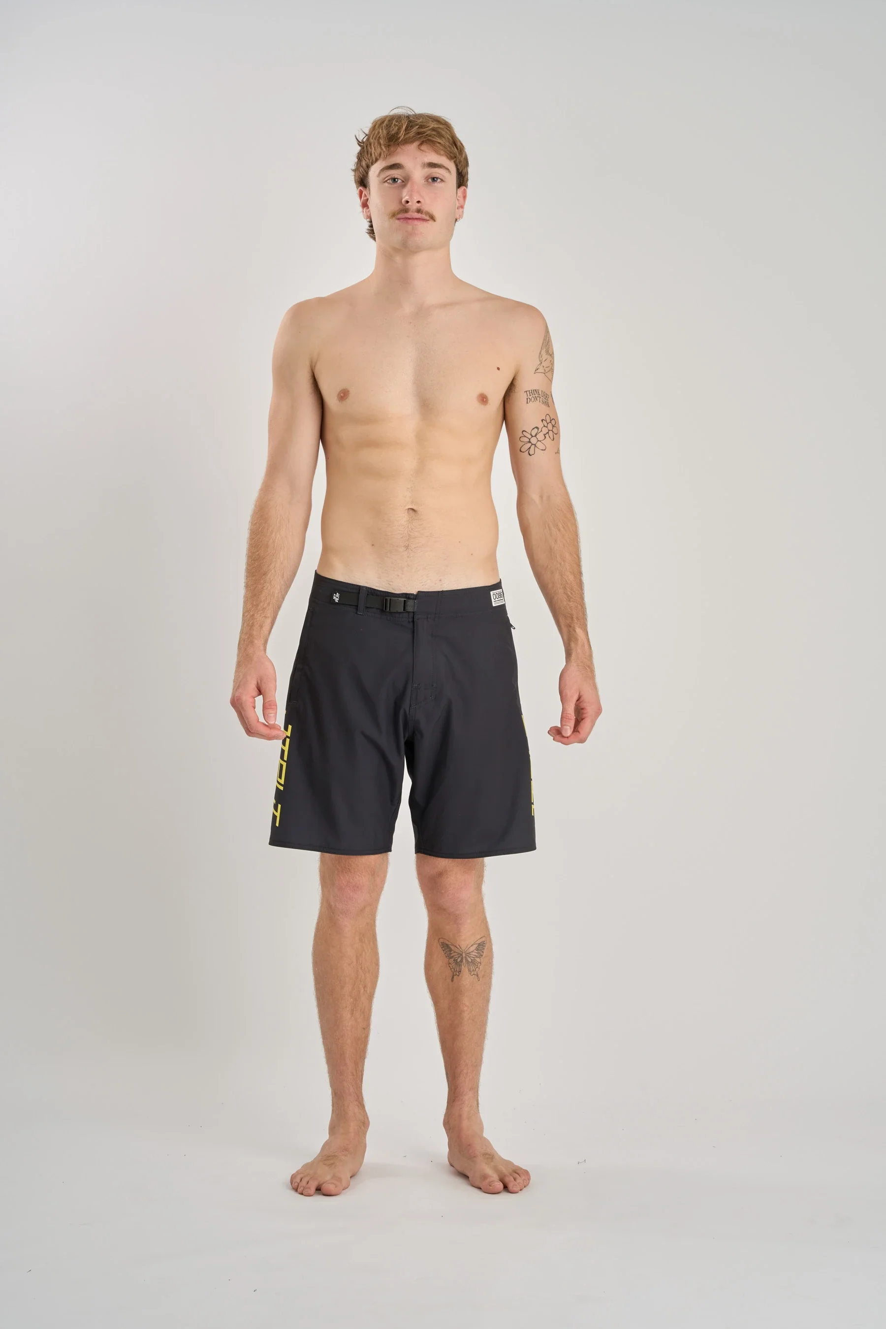 Jetpilot Vault Boardshort - Black/Yellow - Image 5