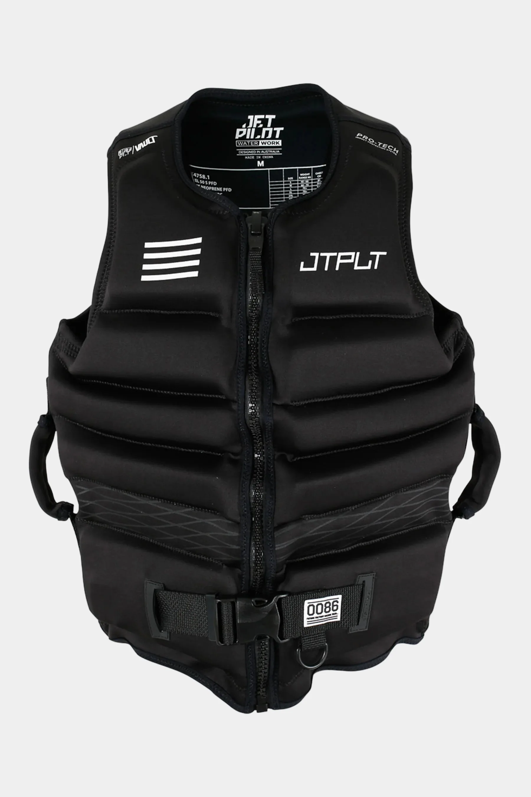 Jetpilot Vault Hyperflex Life Jacket - Black