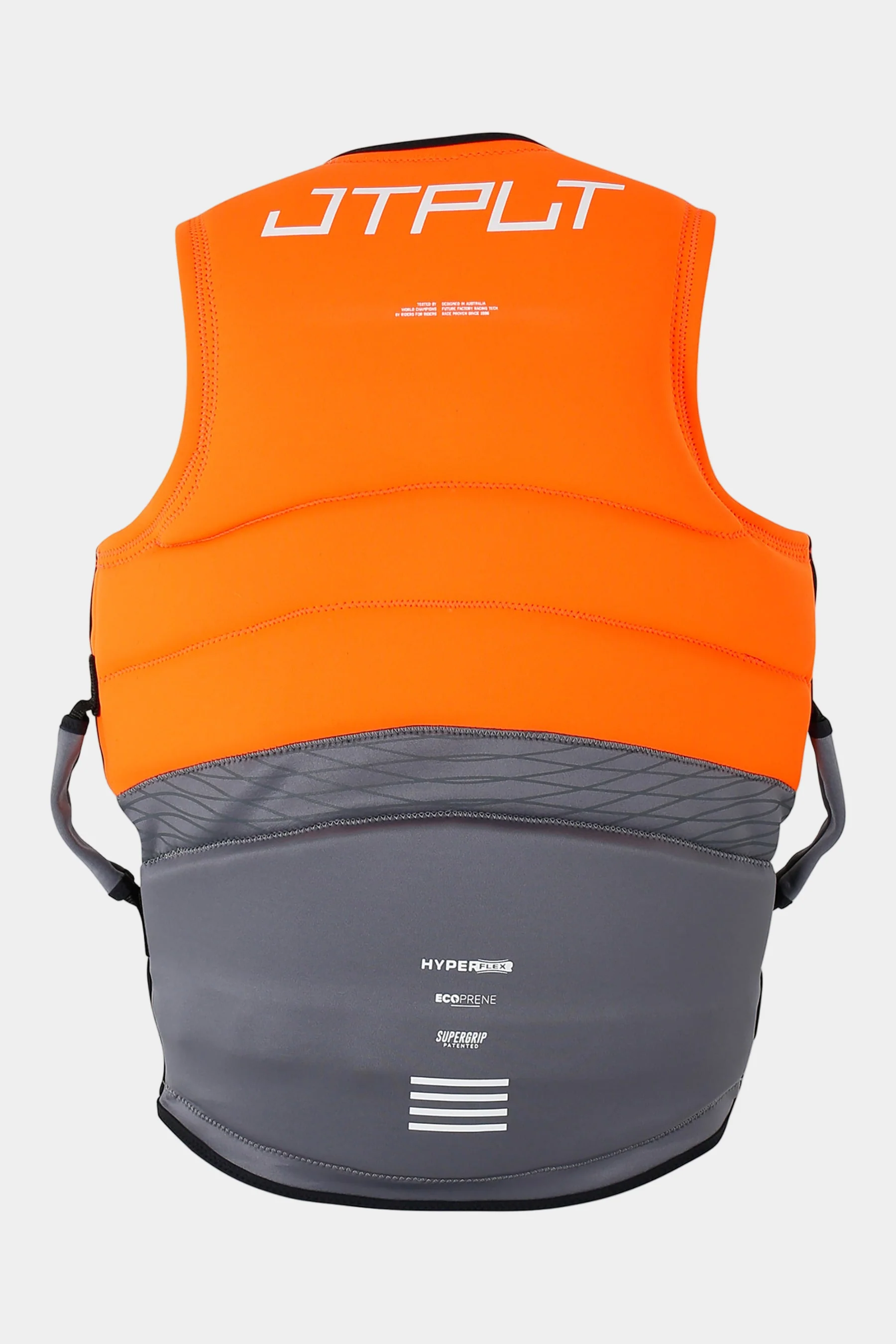Jetpilot Vault Hyperflex Life Jacket - Charcoal/Orange L50 - Image 2