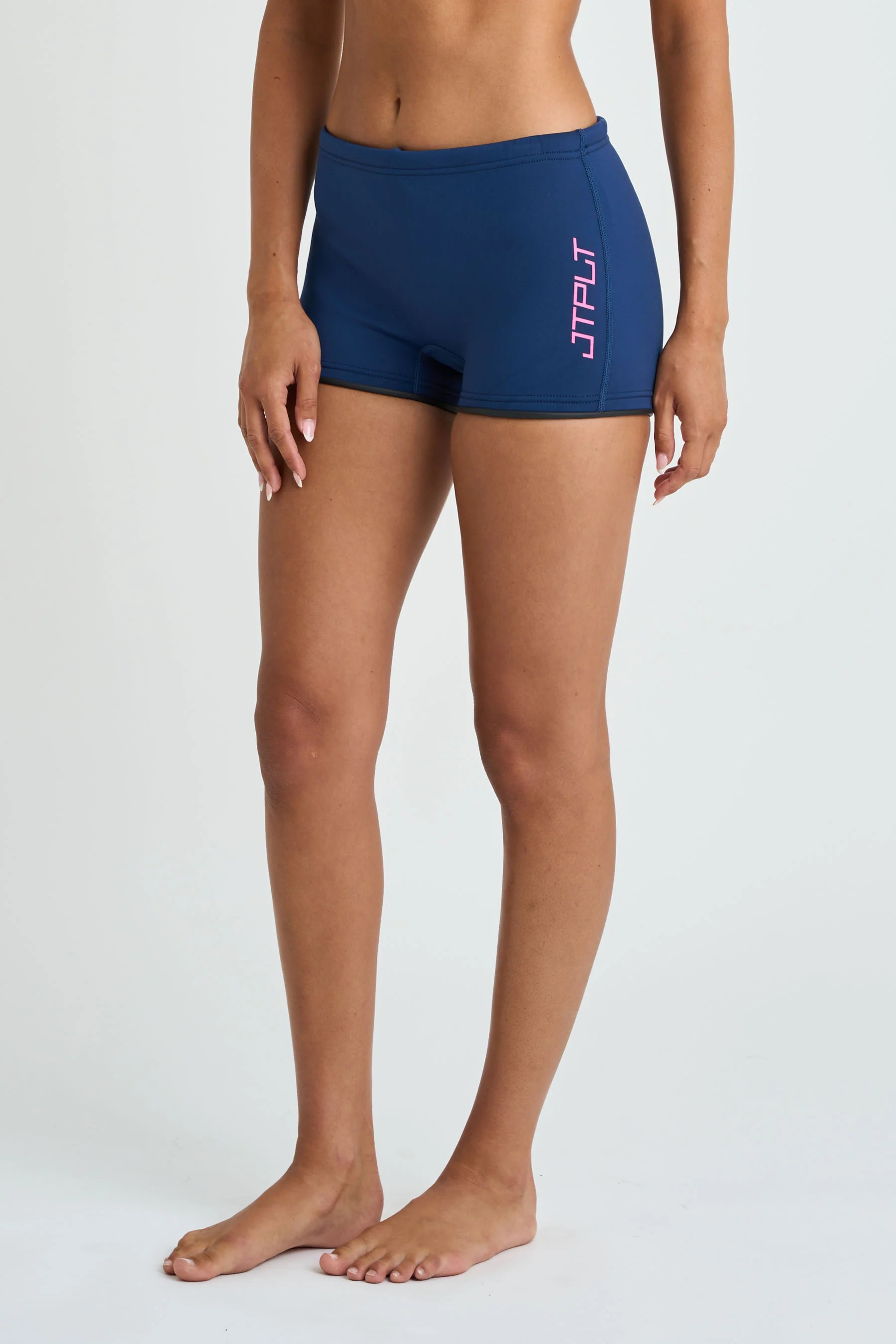 Jetpilot Vault Ladies Neoprene Shorts - Navy - Image 4