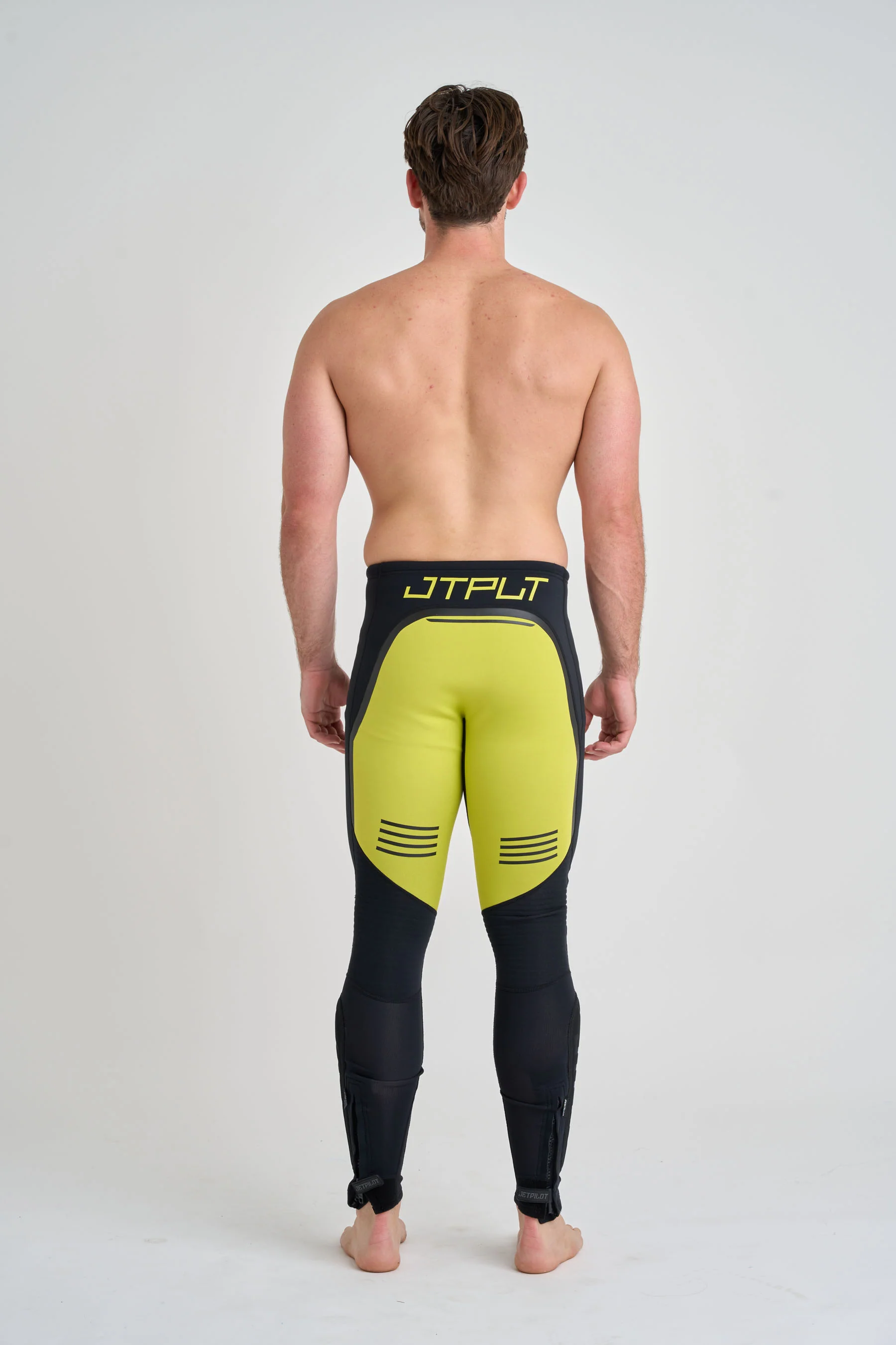 Jetpilot Vault Mens Neoprene Pant - Yellow - Image 3