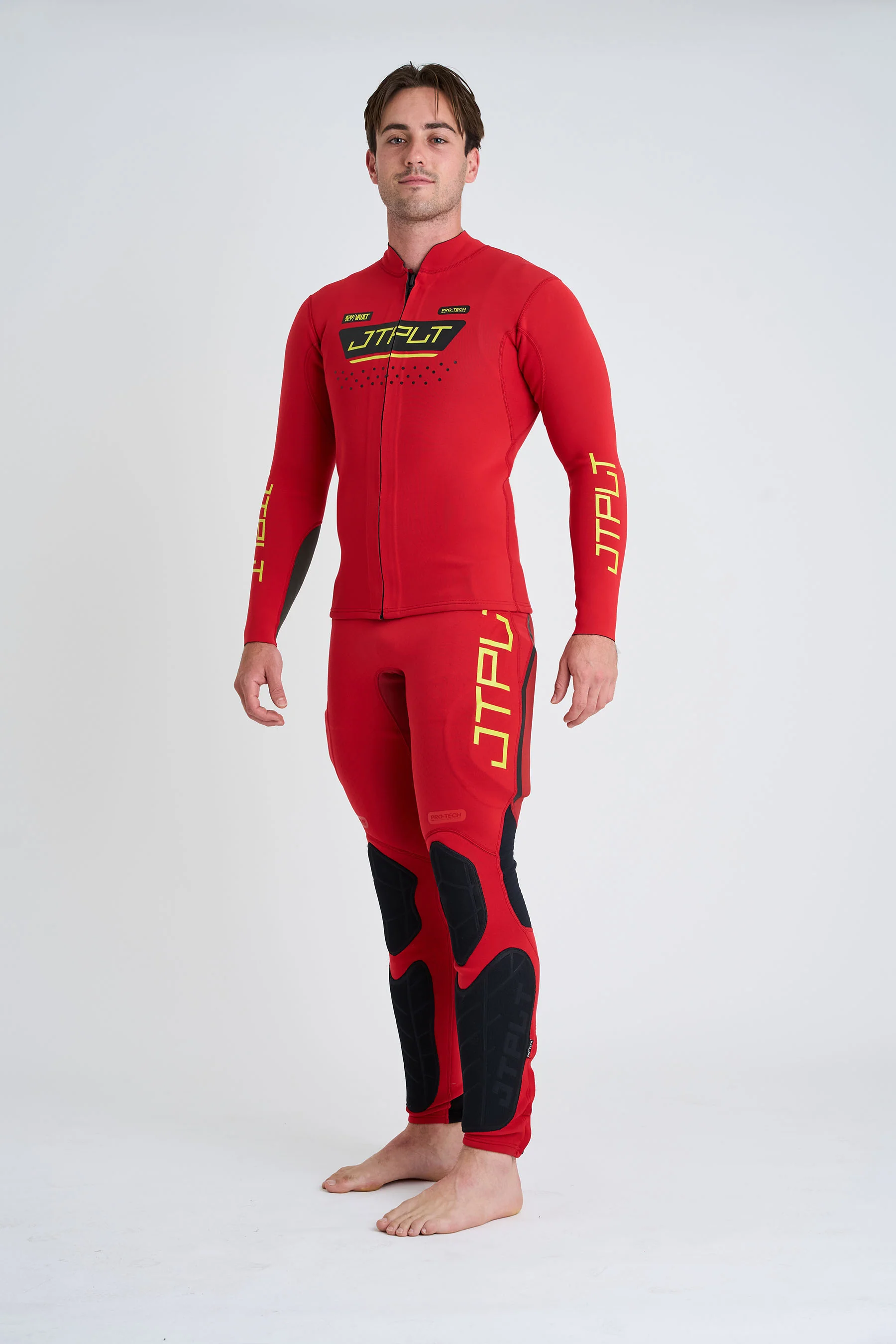Jetpilot Vault Mens Race Jacket - Red - Image 2