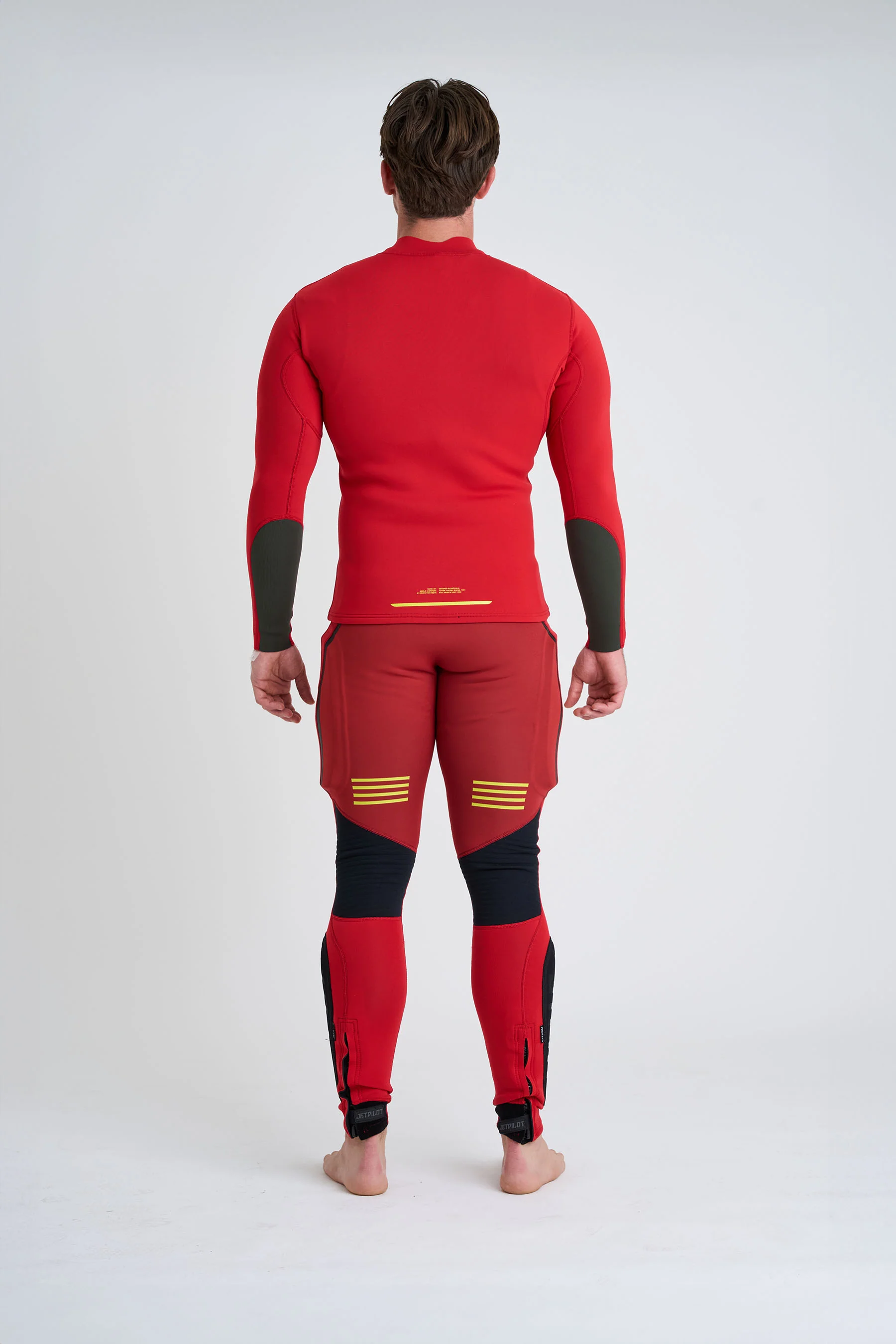 Jetpilot Vault Mens Race Jacket - Red - Image 3