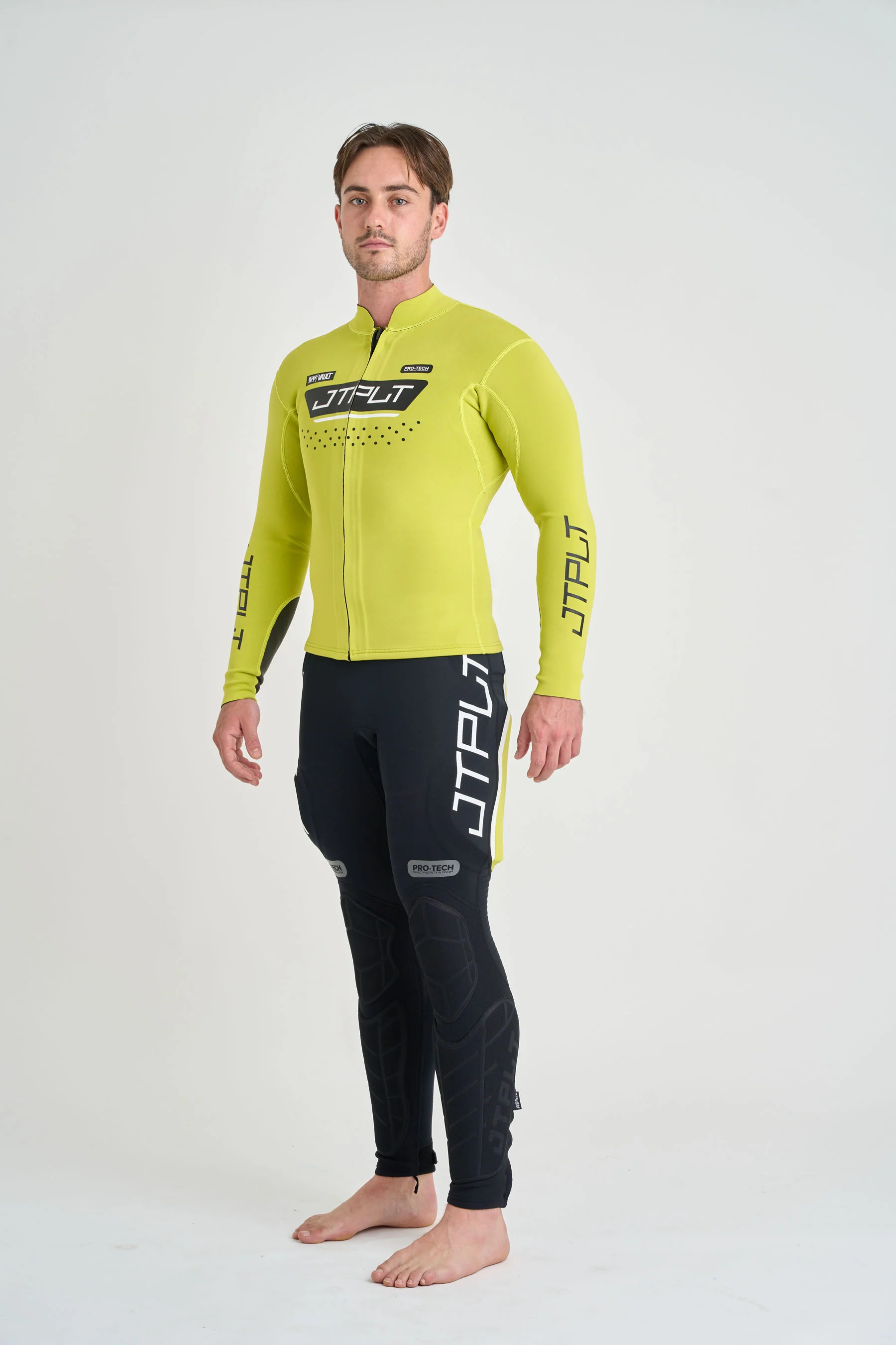 Jetpilot Vault Mens Race Jacket - Yellow - Image 2
